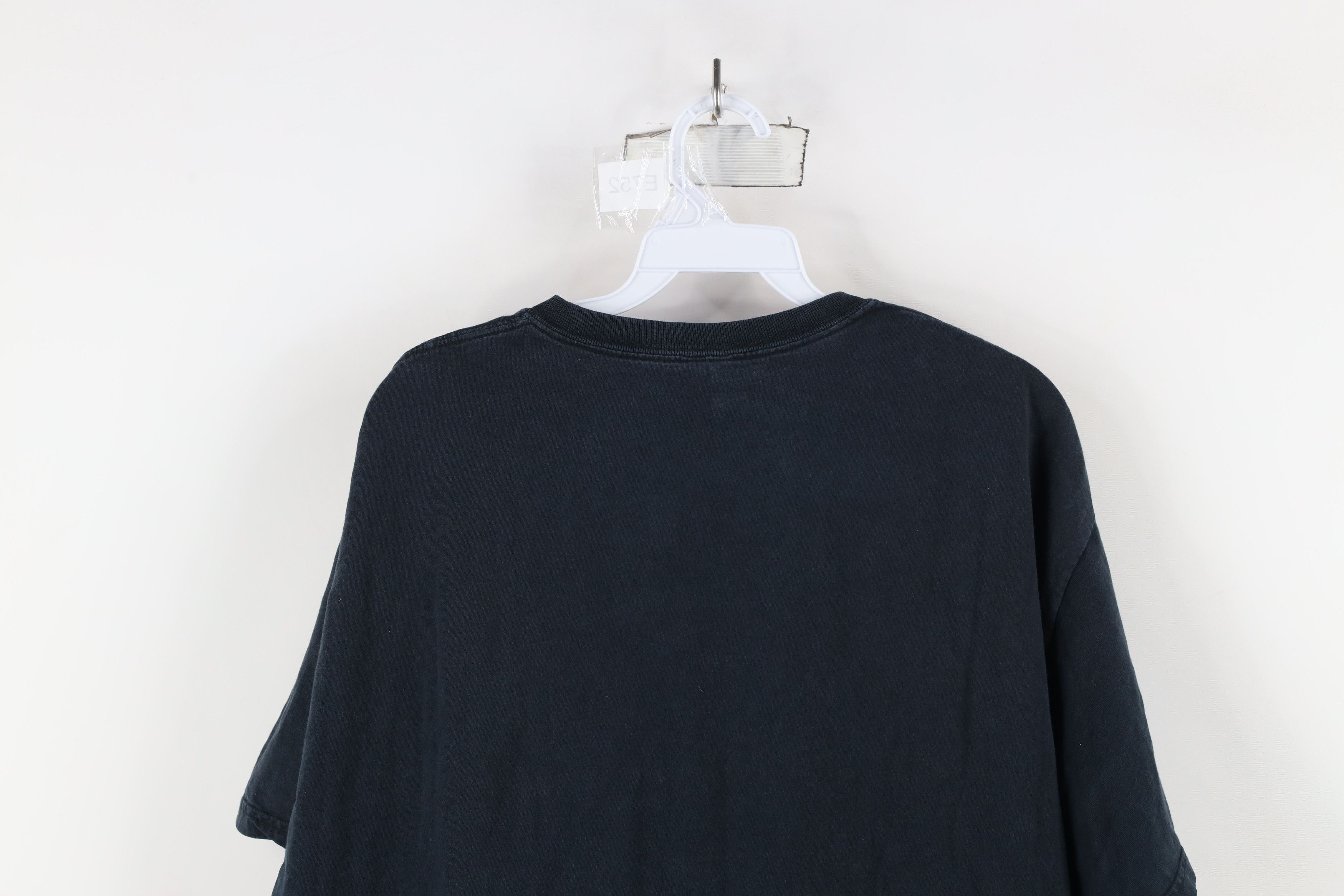 Vintage Vintage 90s Streetwear Short Sleeve T-Shirt Black Cotton Size US XL / EU 56 / 4 - 10 Thumbnail