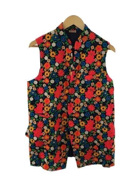 Comme des Garcons Comme des Garcons Retro embroidered flower design vest top Size US S / EU 44-46 / 1 - 1 Thumbnail