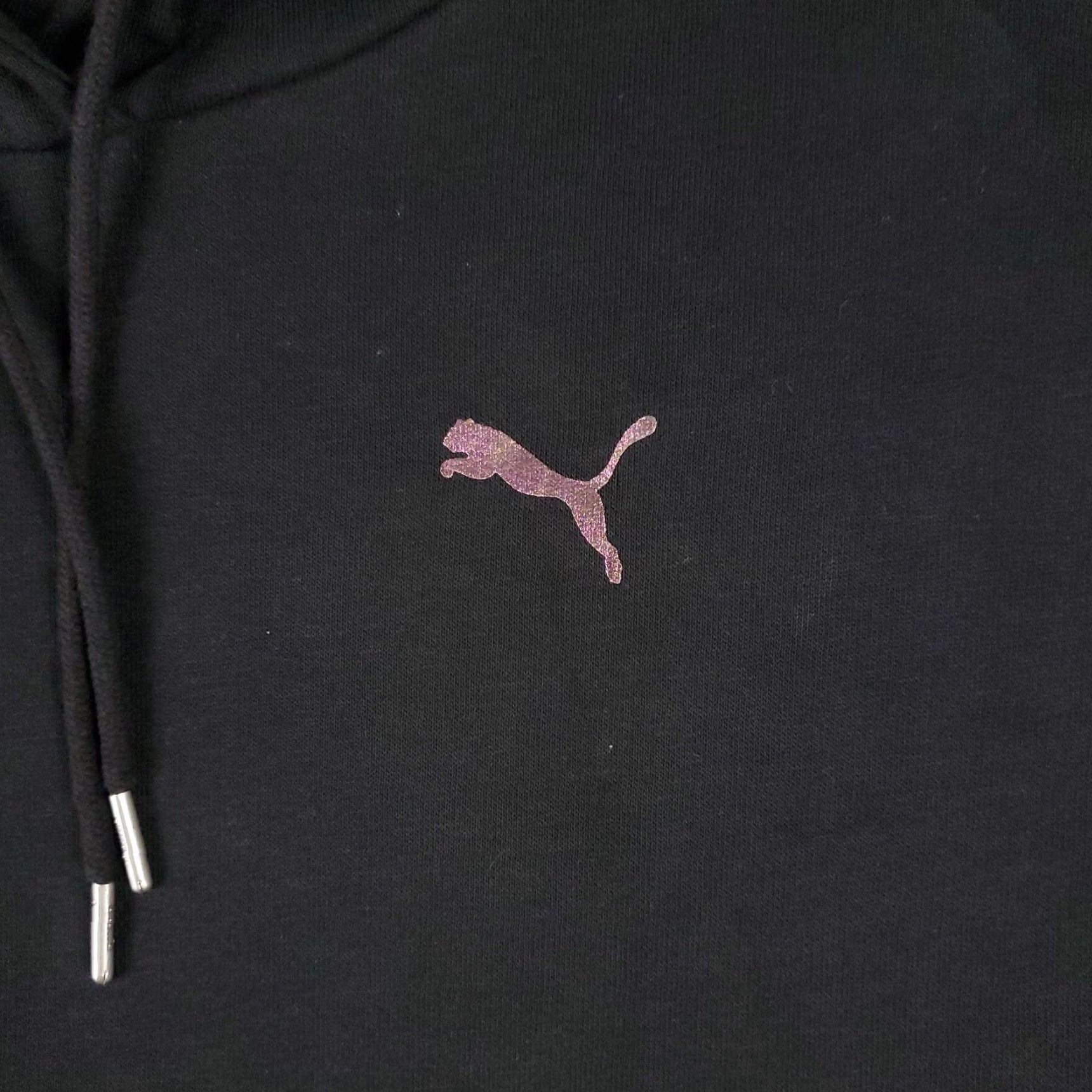 Puma PUMA Hoodie Mens Small Black Casual Pullover Sweatshirt Size US S / EU 44-46 / 1 - 2 Thumbnail