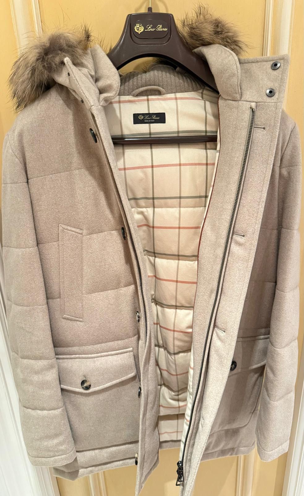 Loro Piana Loro Piana cashmere and fur parka jacket Size US M / EU 48-50 / 2 - 3 Thumbnail