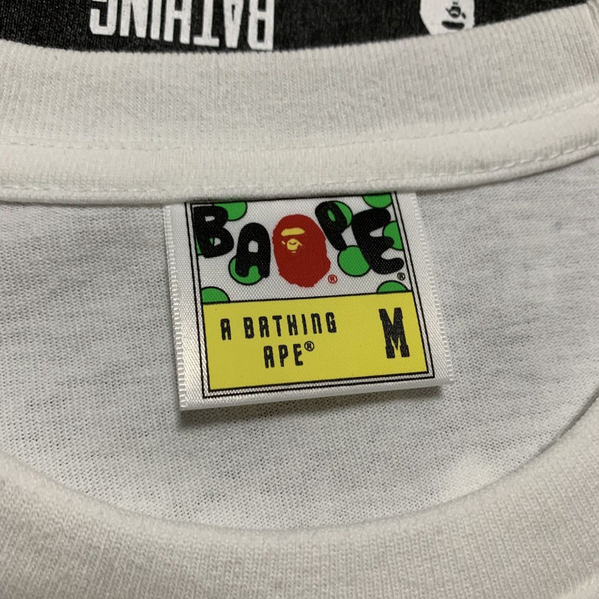Bape Bape Medium Graphic A Bathing Ape White Tee Size US M / EU 48-50 / 2 - 6 Thumbnail