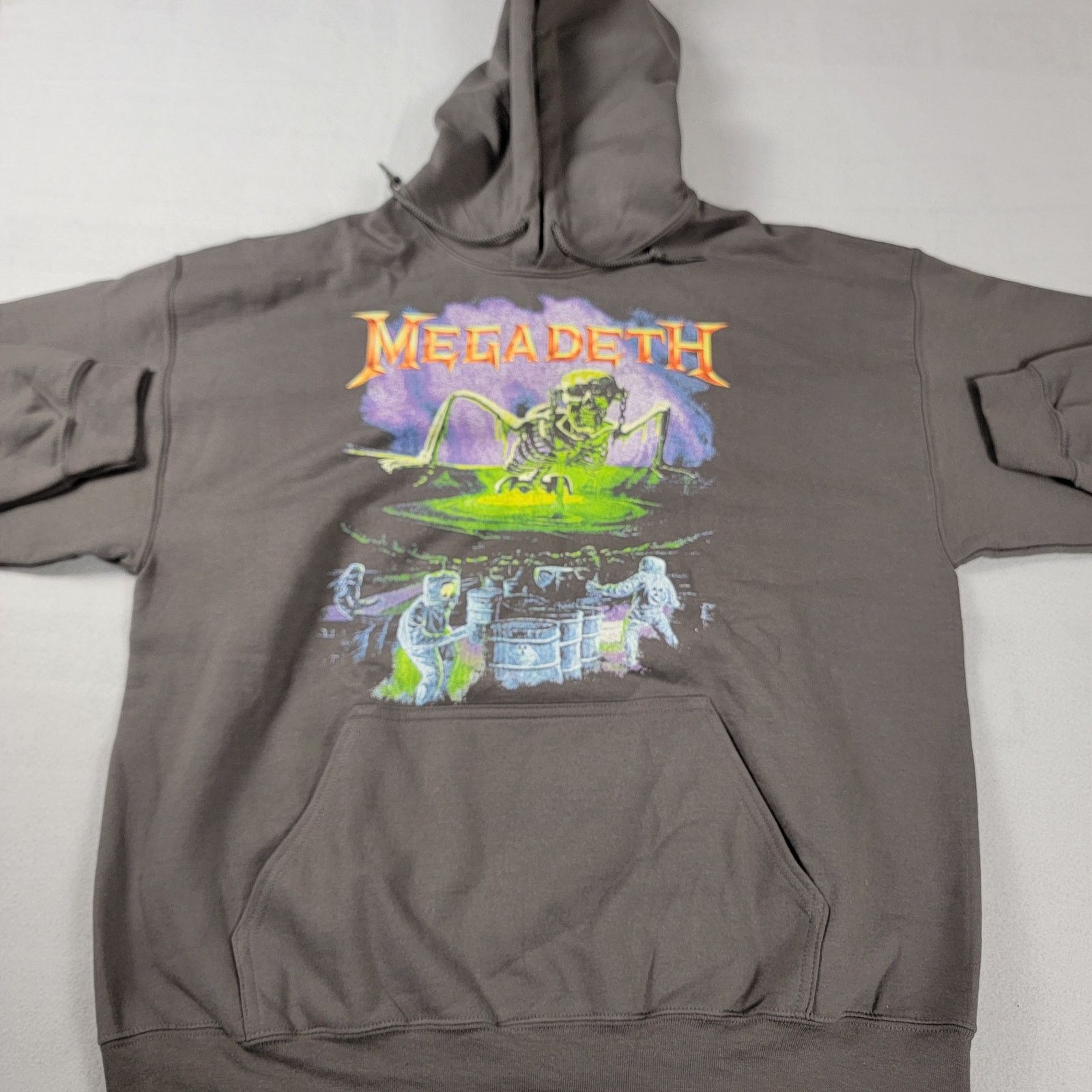 Megadeth Megadeth Black Hoodie Mens Size XL (678-679) Size US XL / EU 56 / 4 - 1 Thumbnail