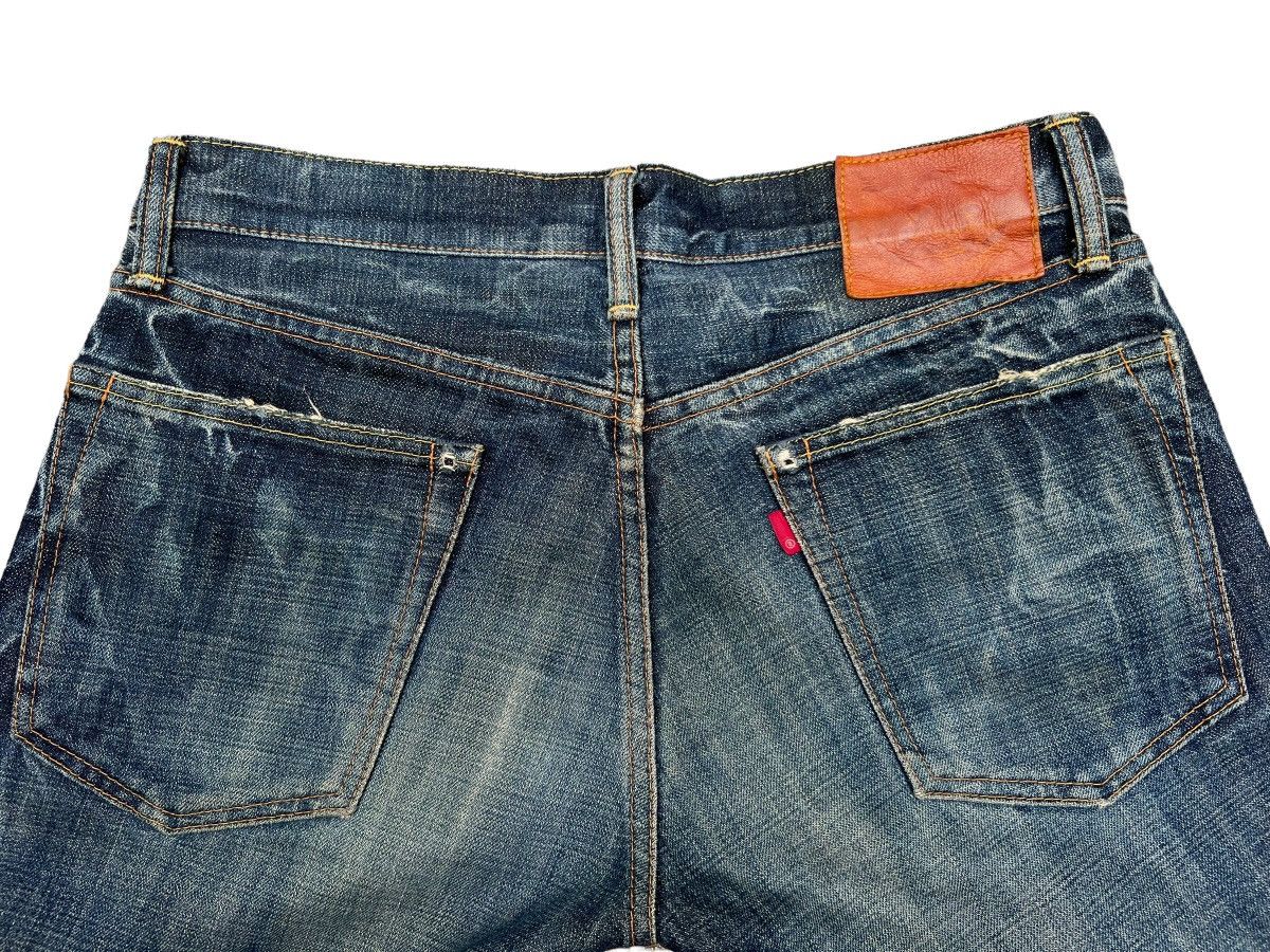 Eternal Pivk💥Eternal Japan Distressed Lowrise Denim Jeans 33x33 Size 33" - 11 Thumbnail
