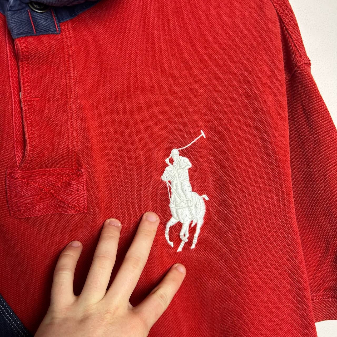 Polo Ralph Lauren Vintage Polo Ralph Lauren Big logo y2k opium polo Size US XXL / EU 58 / 5 - 3 Thumbnail