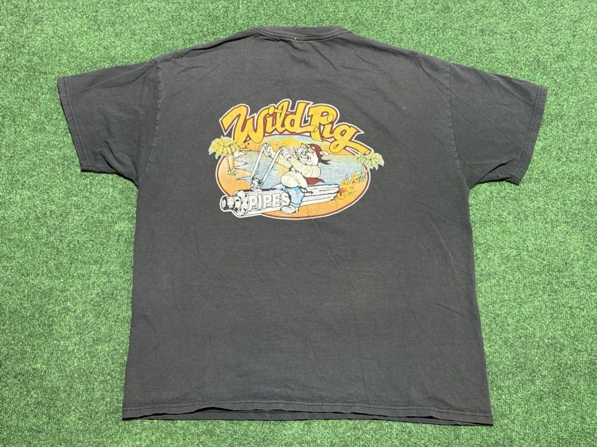 Vintage Vintage Wild Pig Pipes Daytona Florida Pocket Tee Size US XL / EU 56 / 4 - 1 Thumbnail