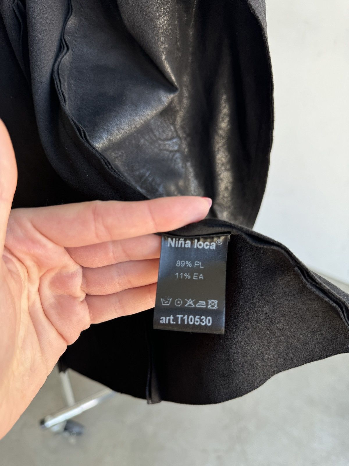 Other BLACK LEATHERY BLAZER Size XS / US 0-2 / IT 36-38 - 5 Thumbnail