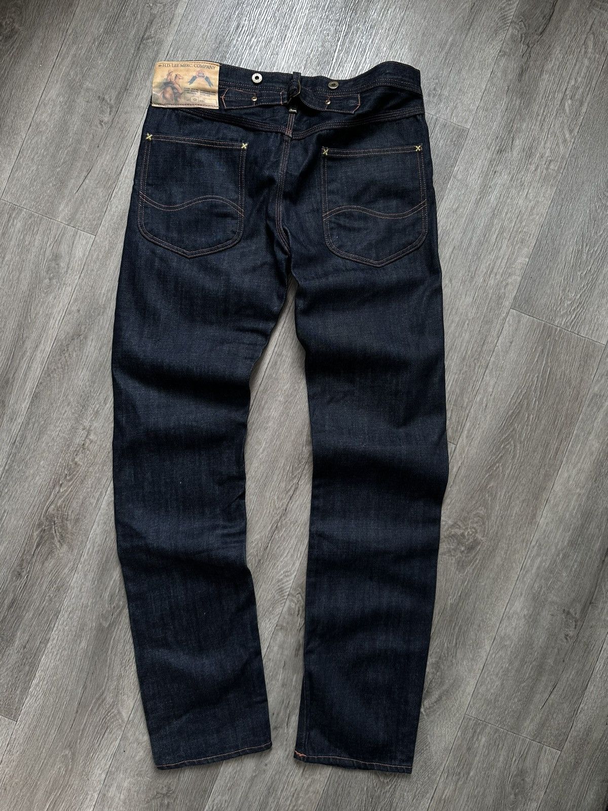 Lee × Vintage 🫧LEE COWBOY Denim Pants Workwear Size US 32 / EU 48 - 1 Thumbnail