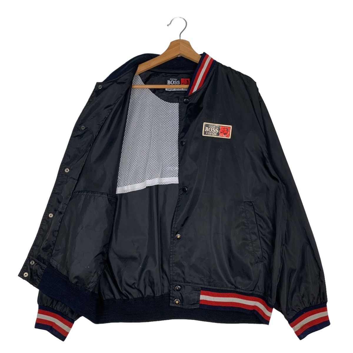 Japanese Brand SUNTORY BOSS COFFEE Coach Jacket #0283-C13 Size US L / EU 52-54 / 3 - 10 Thumbnail