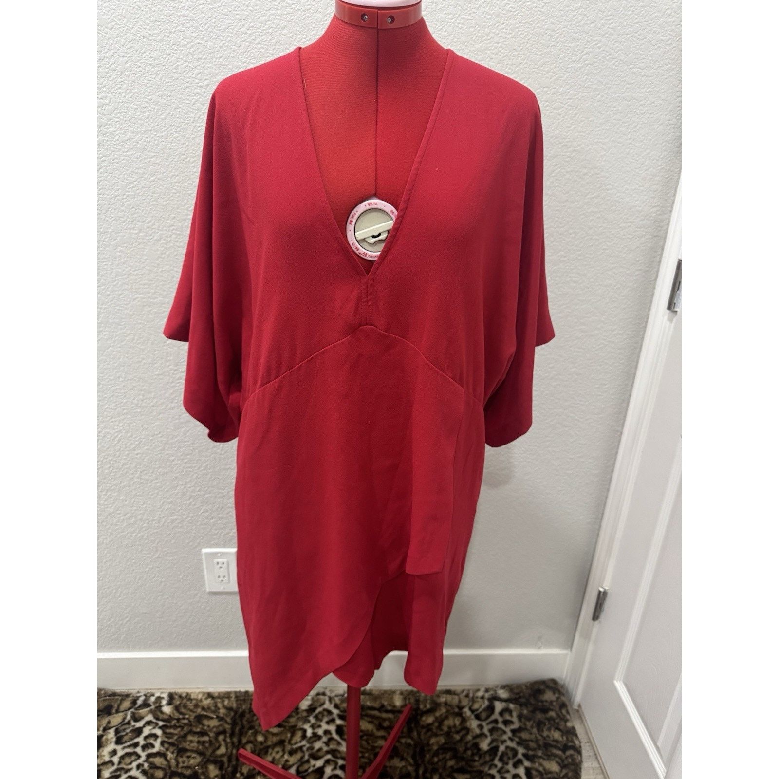 Iro IRO Ekima Red dress Size 42 Size M / US 6-8 / IT 42-44 - 4 Thumbnail