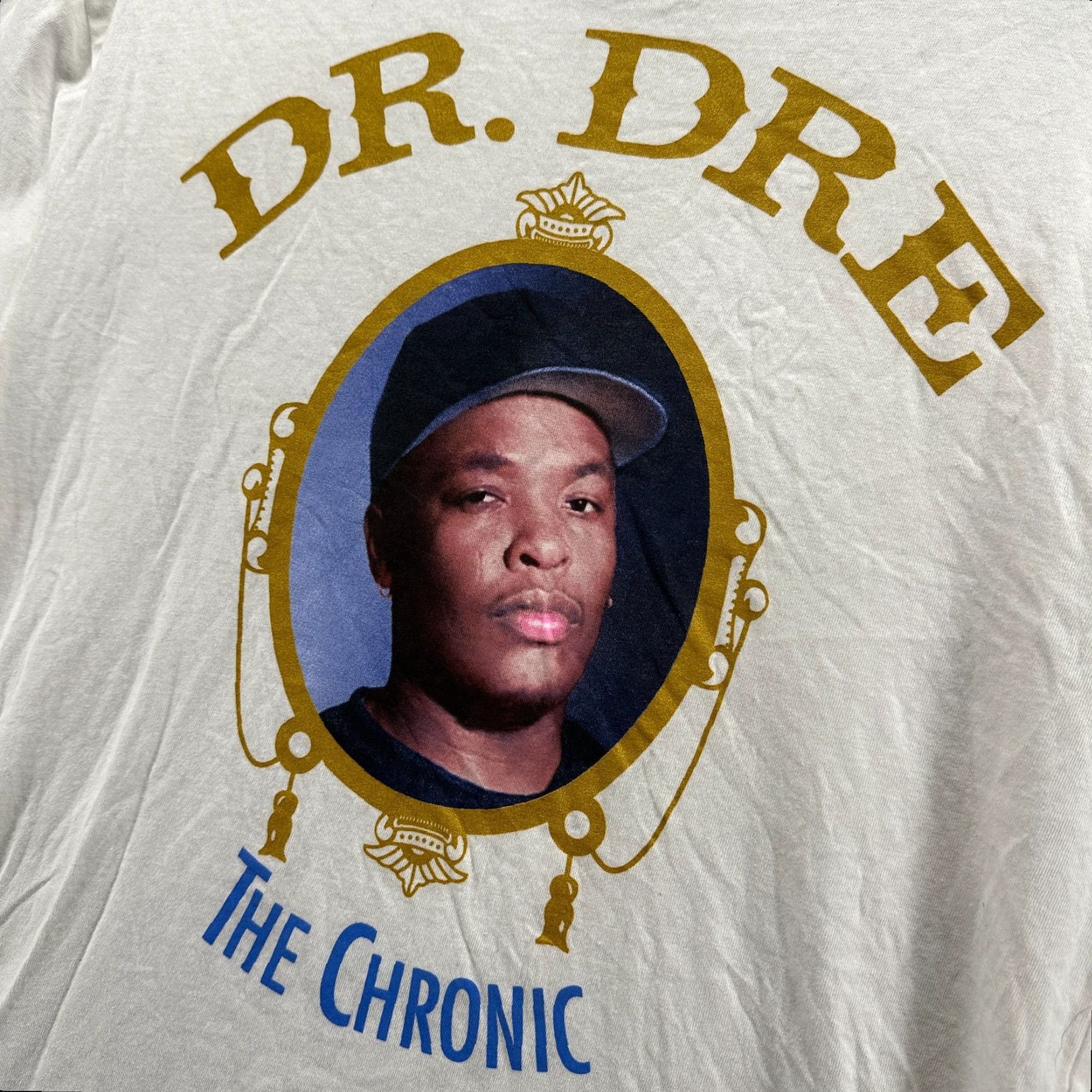 Vintage The Chronic Dr Dre T-Shirt White Men's Small Short Sleeve Crew Neck Pullover Size US S / EU 44-46 / 1 - 4 Thumbnail