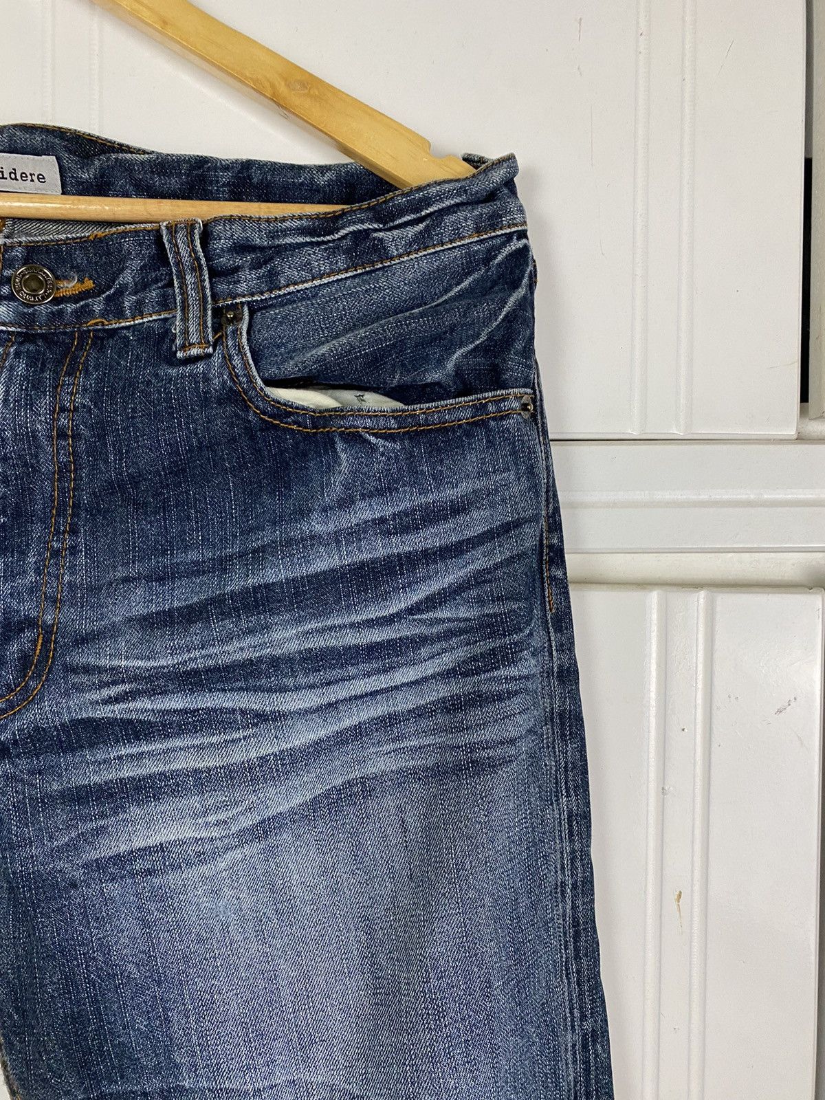 Japanese Brand × Vintage Vintage Japan Denim Flared Wing Sorridere Size US 35 - 7 Thumbnail