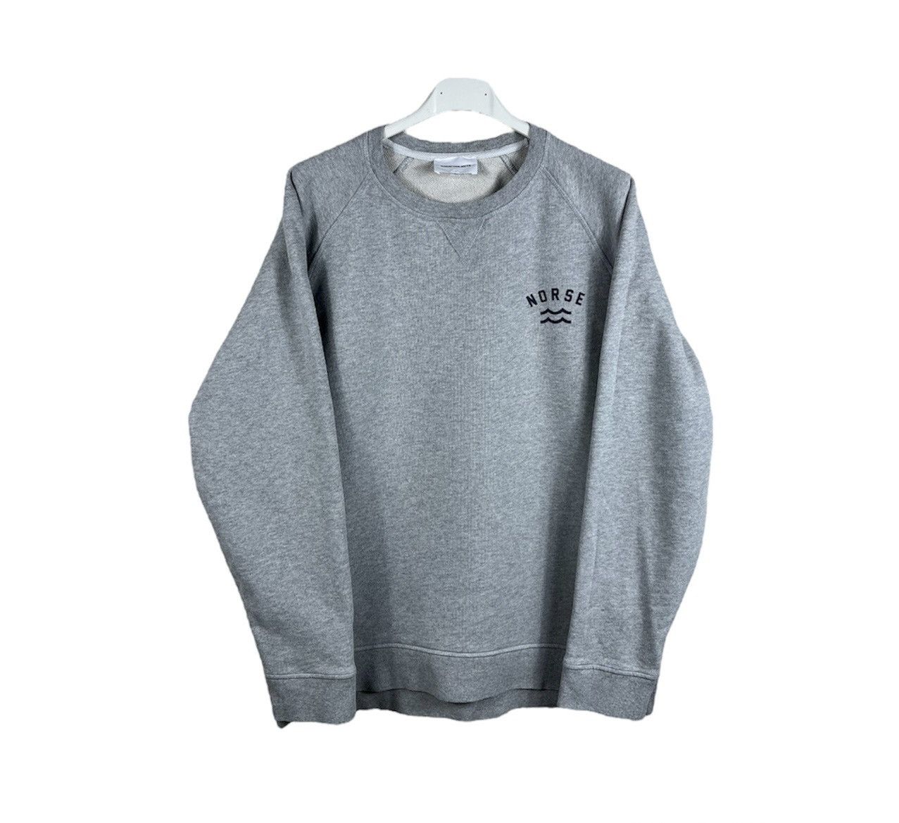 Designer × Norse Projects Norse Projects Ketel Ivy Wave logo sweatshirt crewneck basic Size US L / EU 52-54 / 3 - 1 Thumbnail