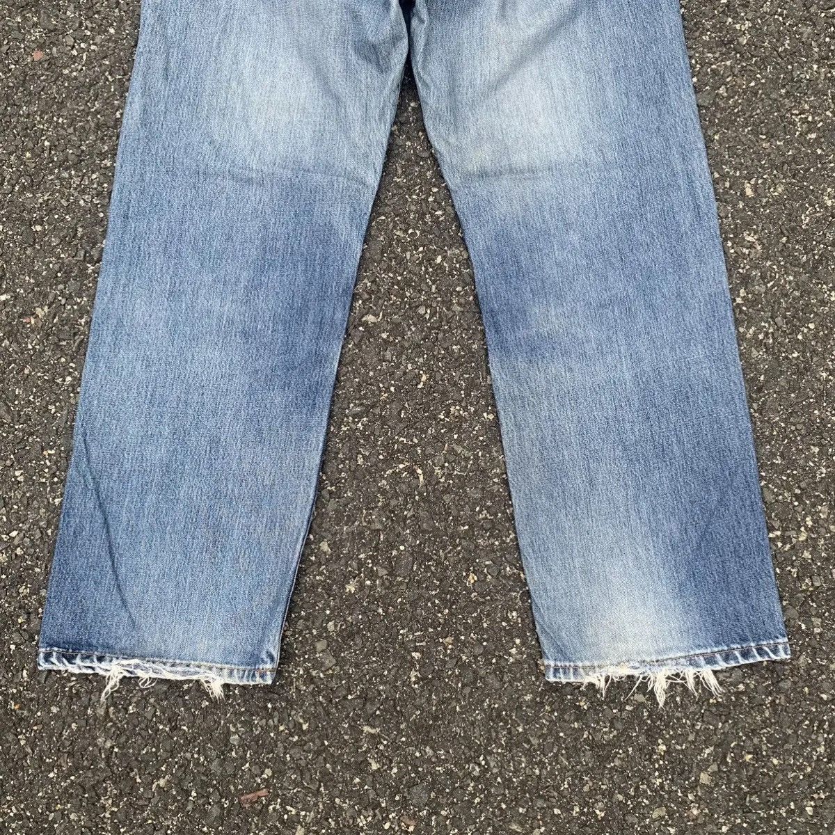 Lee Vintage Lee Riders Jeans BlueWash Distressed Denim Pants W32 Size US 32 / EU 48 - 13 Thumbnail