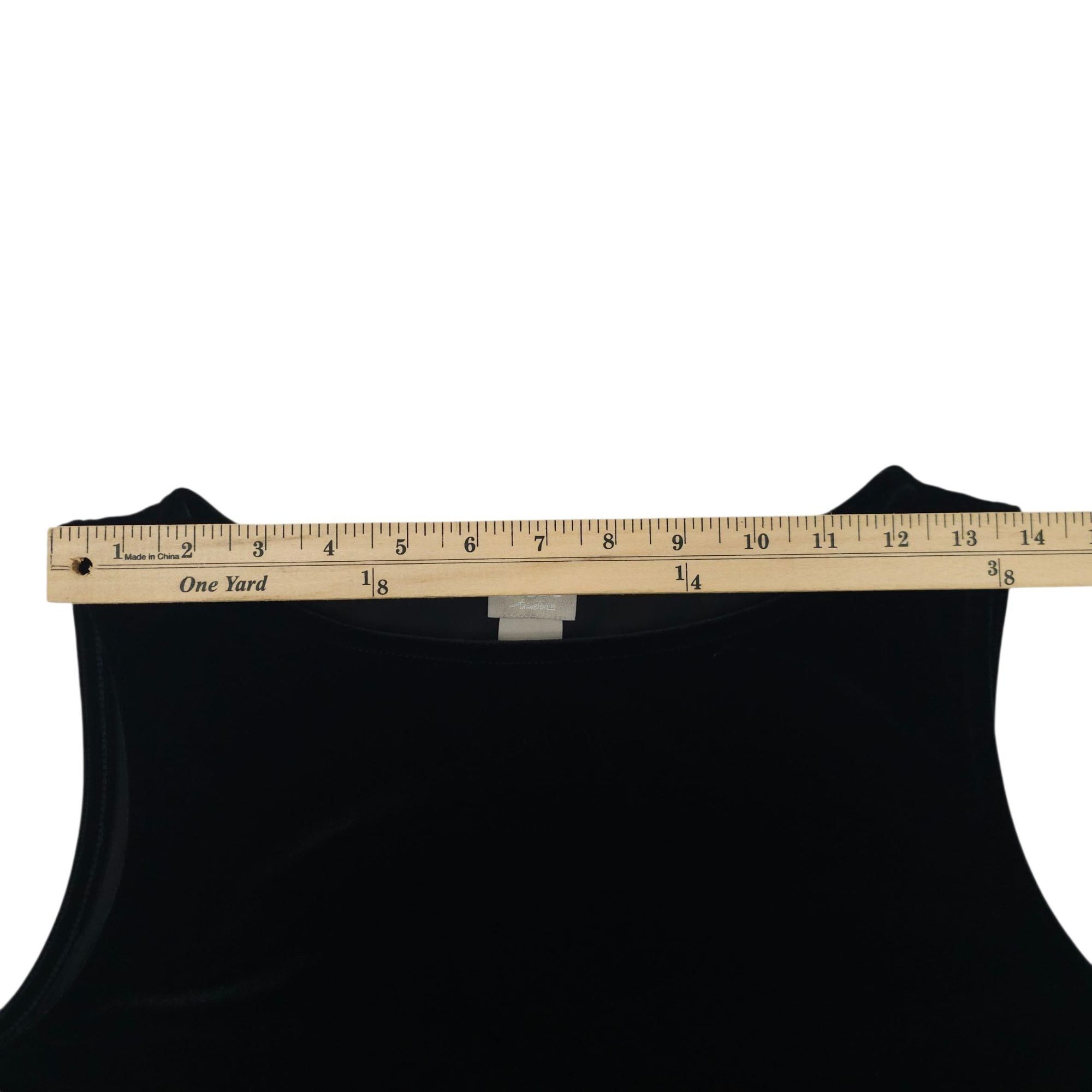 Chicos Chicos Travelers Velvet Tank Pullover Womens 2 US 12/14 Size XL / US 12-14 / IT 48-50 - 4 Thumbnail