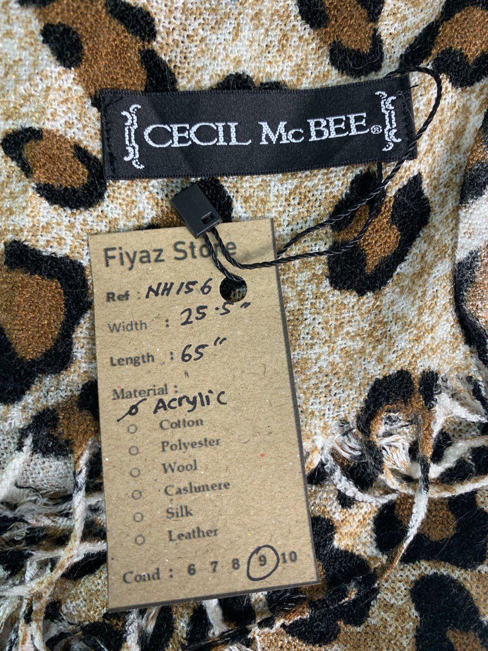 Vintage Cecil McBEE Scarf / Muffler / Neckwear Size ONE SIZE - 8 Thumbnail