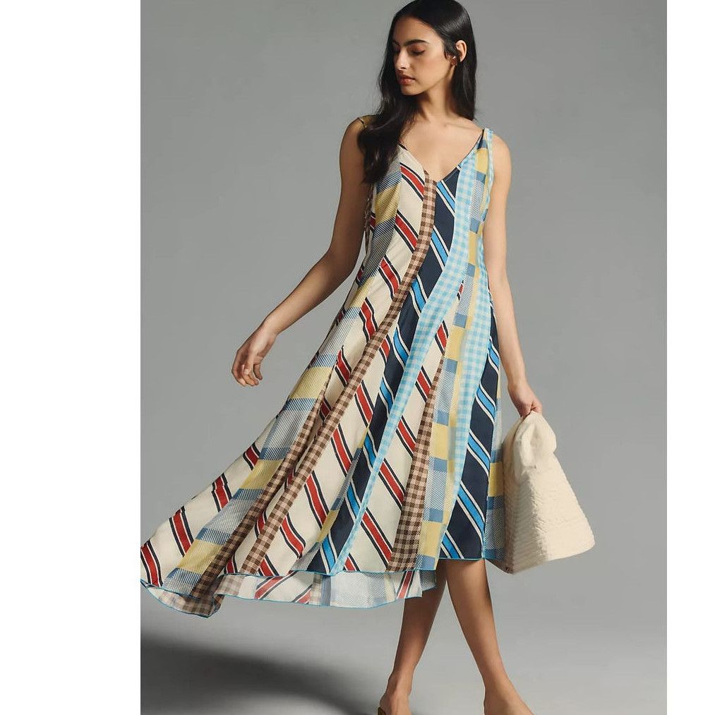 image of New Anthropologie Tracy Reese Sleeveless Asymmetrical Dress, Women's (Size Small)