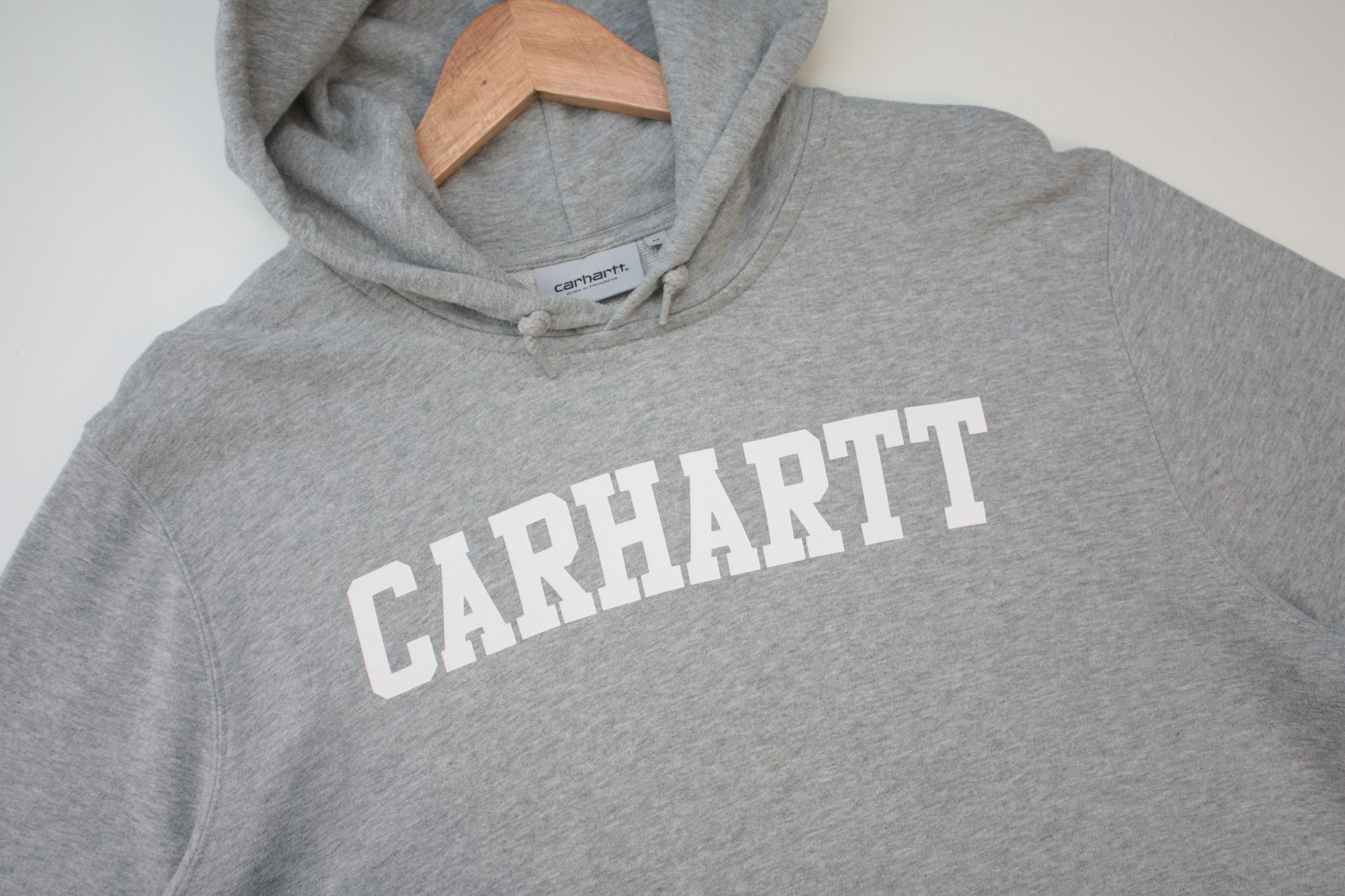Carhartt Wip Carhartt WIP Hooded College Sweat Grey Medium Men's Size US M / EU 48-50 / 2 - 5 Thumbnail