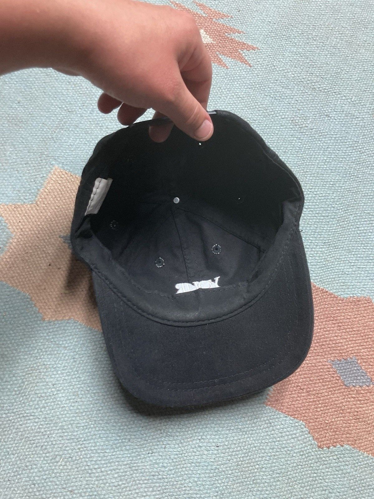 Vintage SnapBack hat your basic hat hot topic 90s y2k funny novelty Size ONE SIZE - 5 Thumbnail