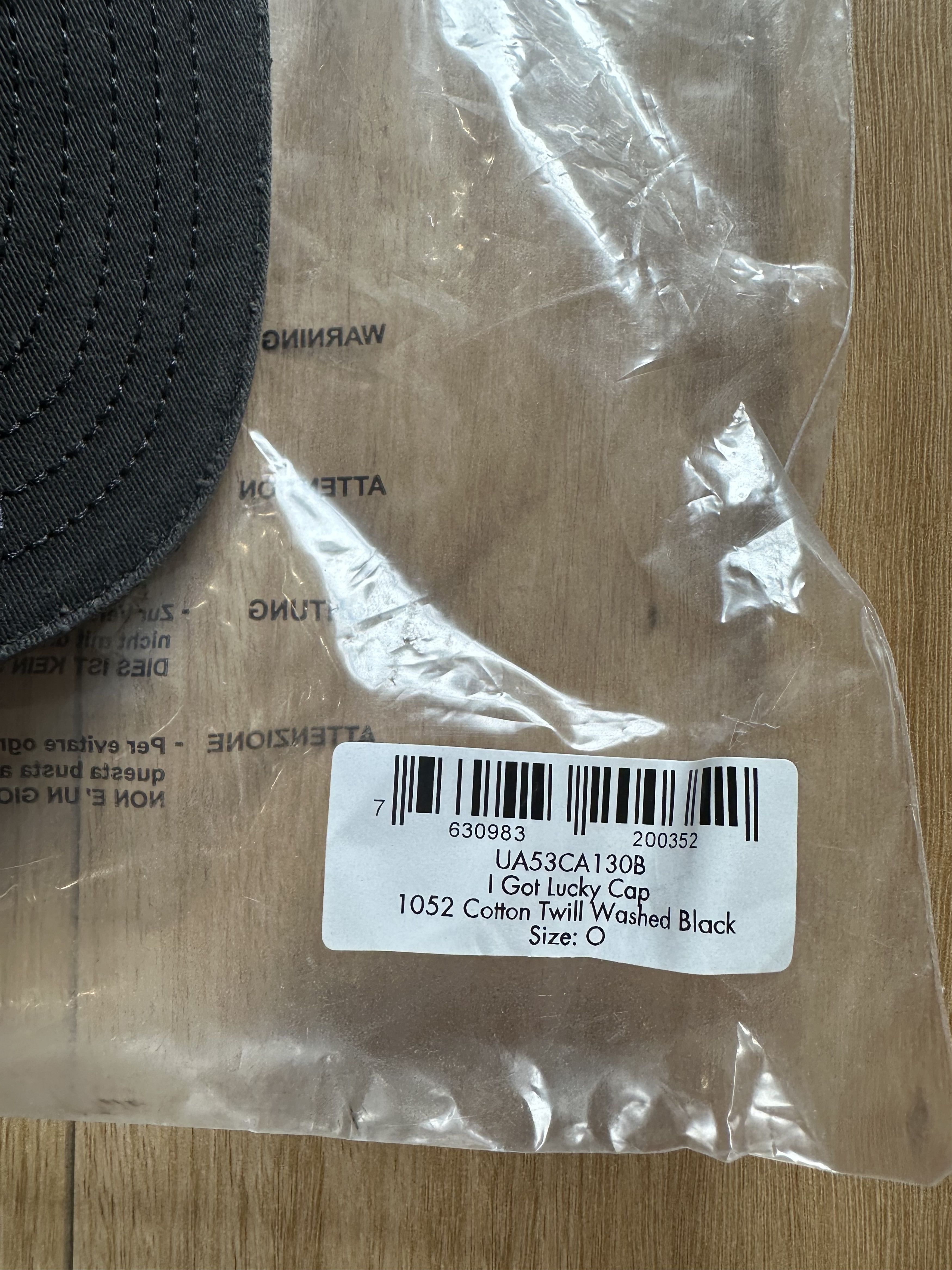 VETEMENTS ヴェトモン I GOT LUCKY 帽子 cap VETEMENTS- I GOT LUCKY CAP -WORLD EXCLUSIVE-