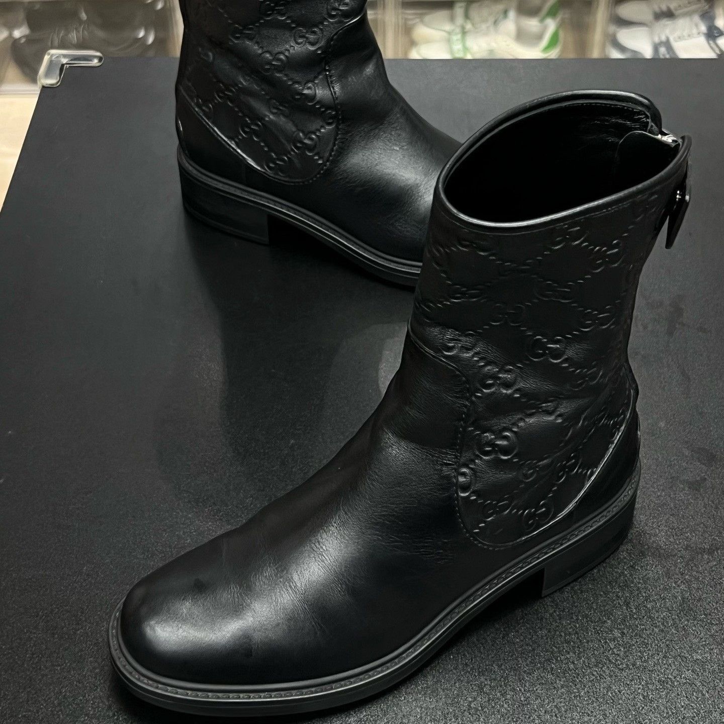Gucci Gucci Black Designer Casual Streetwear Size US 5 / EU 37 - 1 Thumbnail