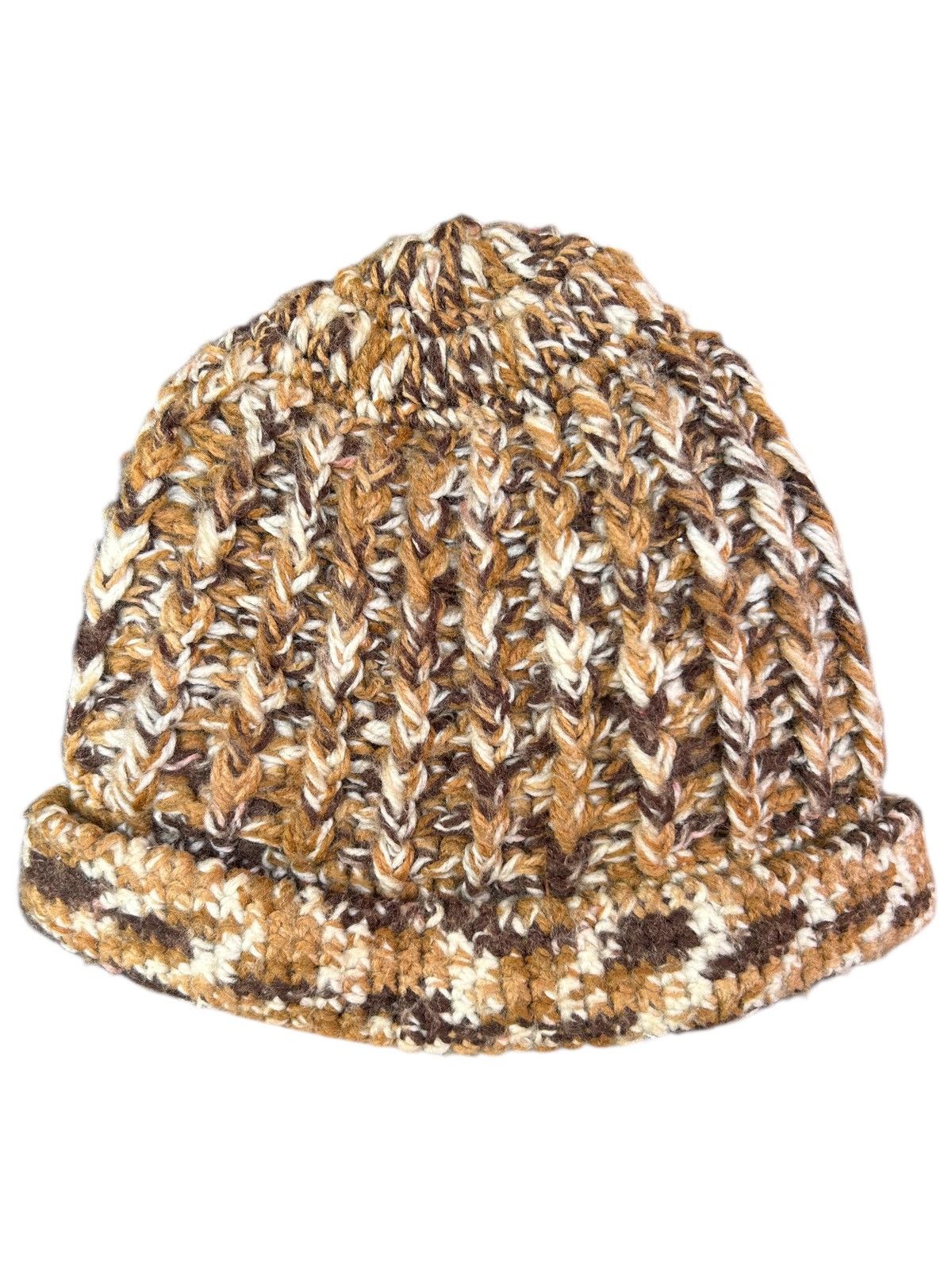 Japanese Brand × Kapital × Vintage Crochet Knitted Handmade Beanie Hats Size ONE SIZE - 1 Thumbnail