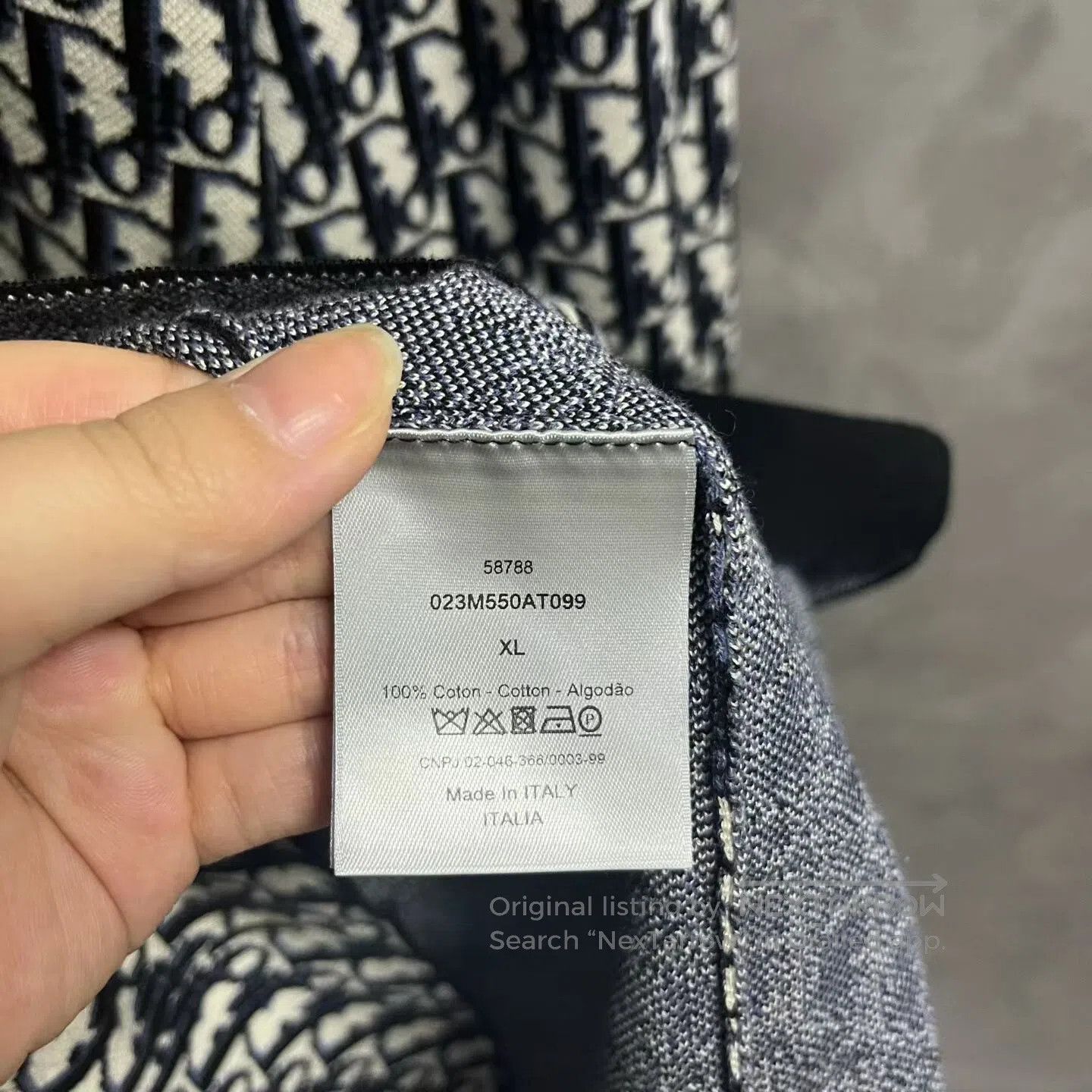 Louis Vuitton Louis Vuitton Classic long-sleeved shirt with a cotton log Size US XL / EU 56 / 4 - 3 Thumbnail