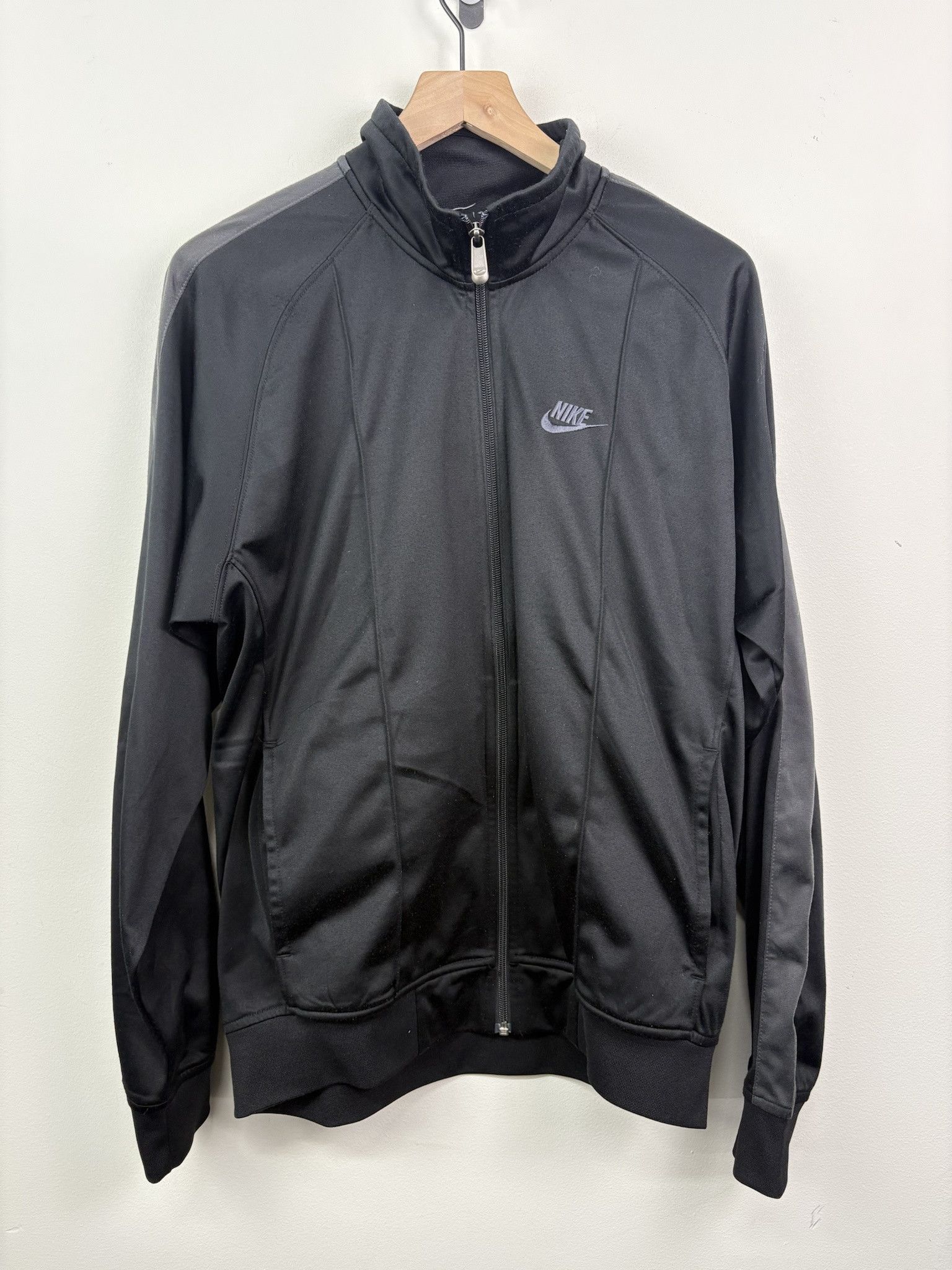 希少 90's 00's vintage y2k NIKE 上下セットアップ L VINTAGE Y2K 00'S NIKE AIR BLACK HIP HOP STREETWEAR TRACKSUIT
