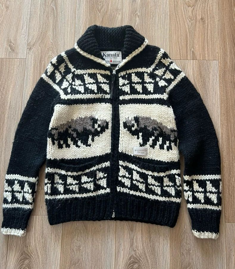 Neighborhood NEIGHBORHOOD KANATA collaboration vintage thick-thread wool cardigan - dmc Size US L / EU 52-54 / 3 - 1 Thumbnail