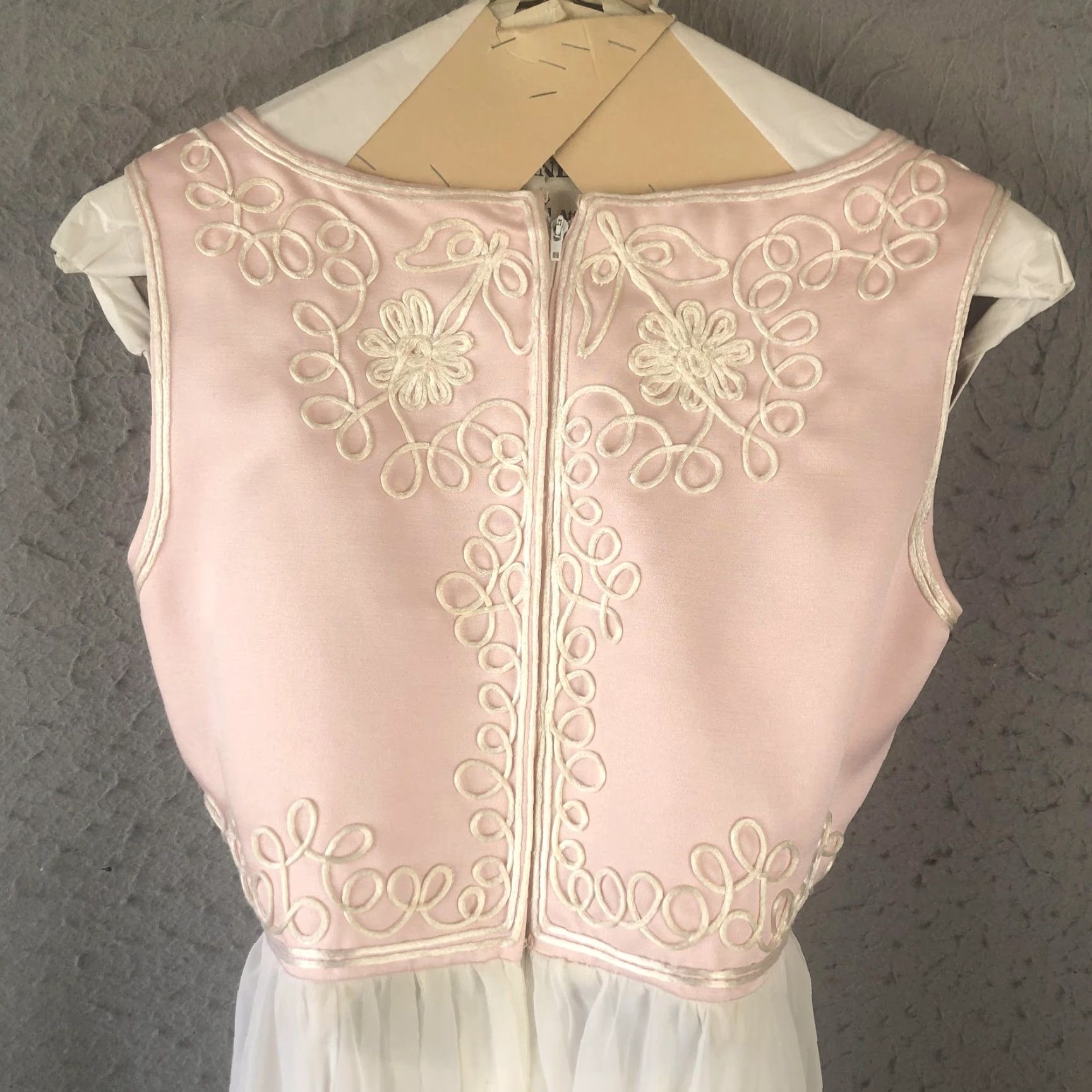 Vintage VINTAGE Jack Bryan Dress Womens Medium Embroidered Gown Jacket Formal 60s Size M / US 6-8 / IT 42-44 - 4 Thumbnail