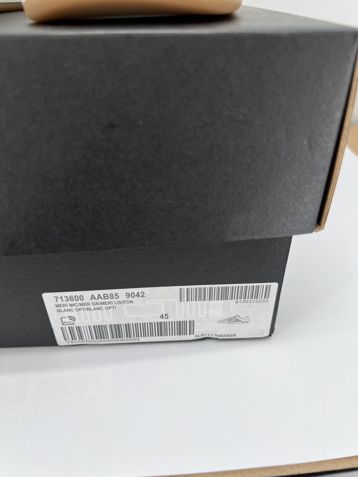 Saint Laurent Paris Saint Laurent SL/61 Low Top Sneakers Size US 12 / EU 45 - 6 Thumbnail