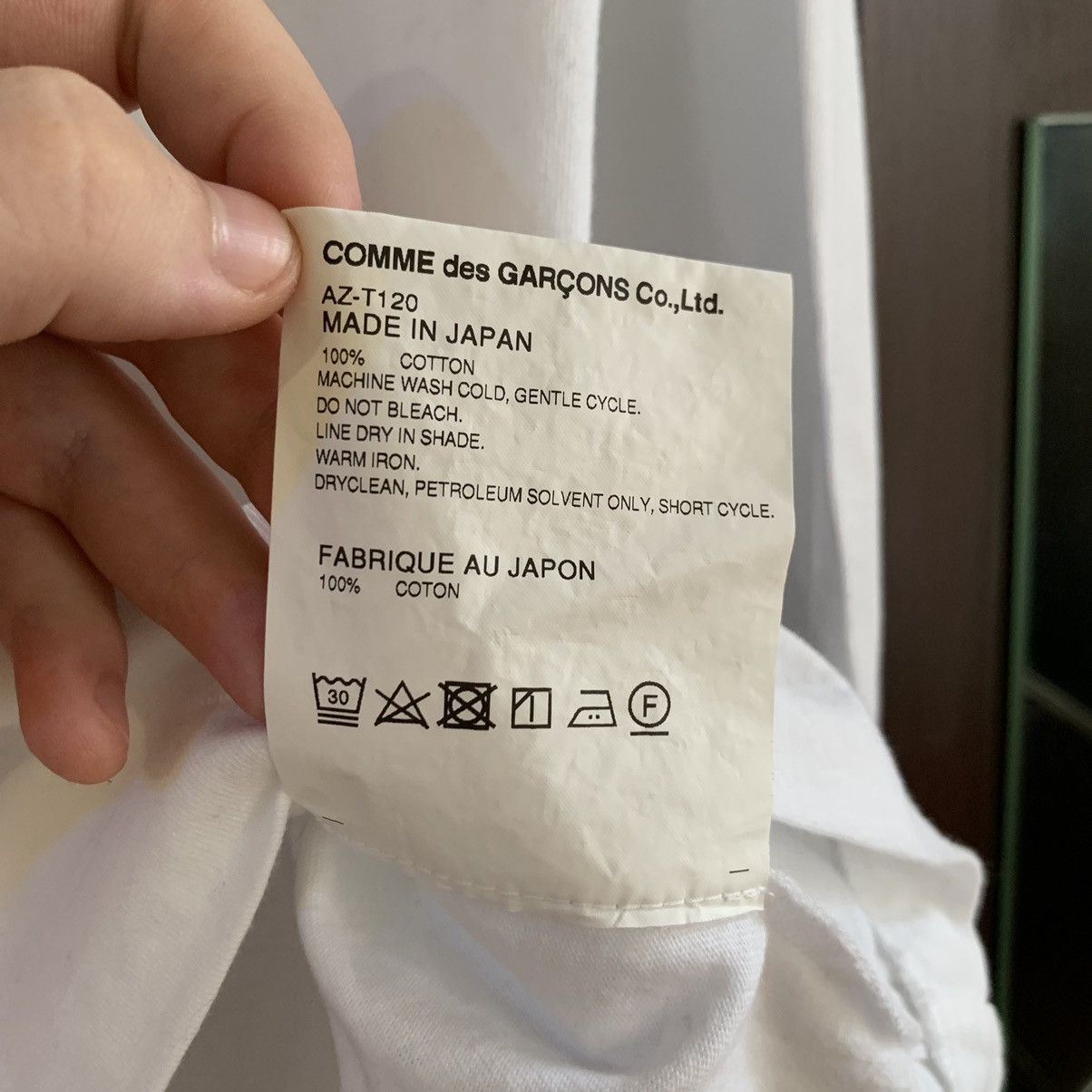Comme des Garcons Play Comme Des Garcons White Longsleeve S Size US S / EU 44-46 / 1 - 6 Thumbnail