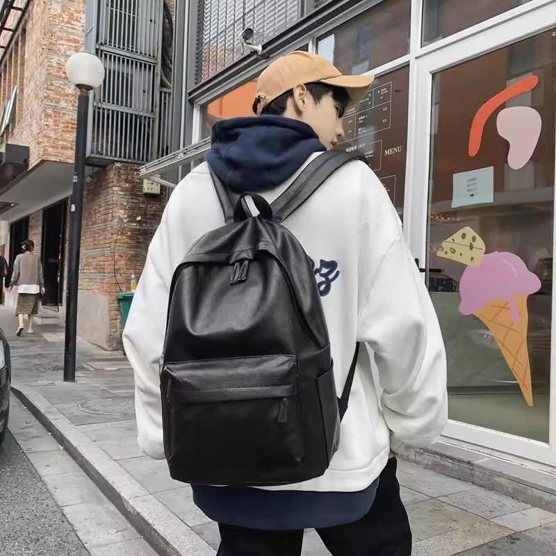 Japanese Brand Leather Backpack Size ONE SIZE - 2 Thumbnail
