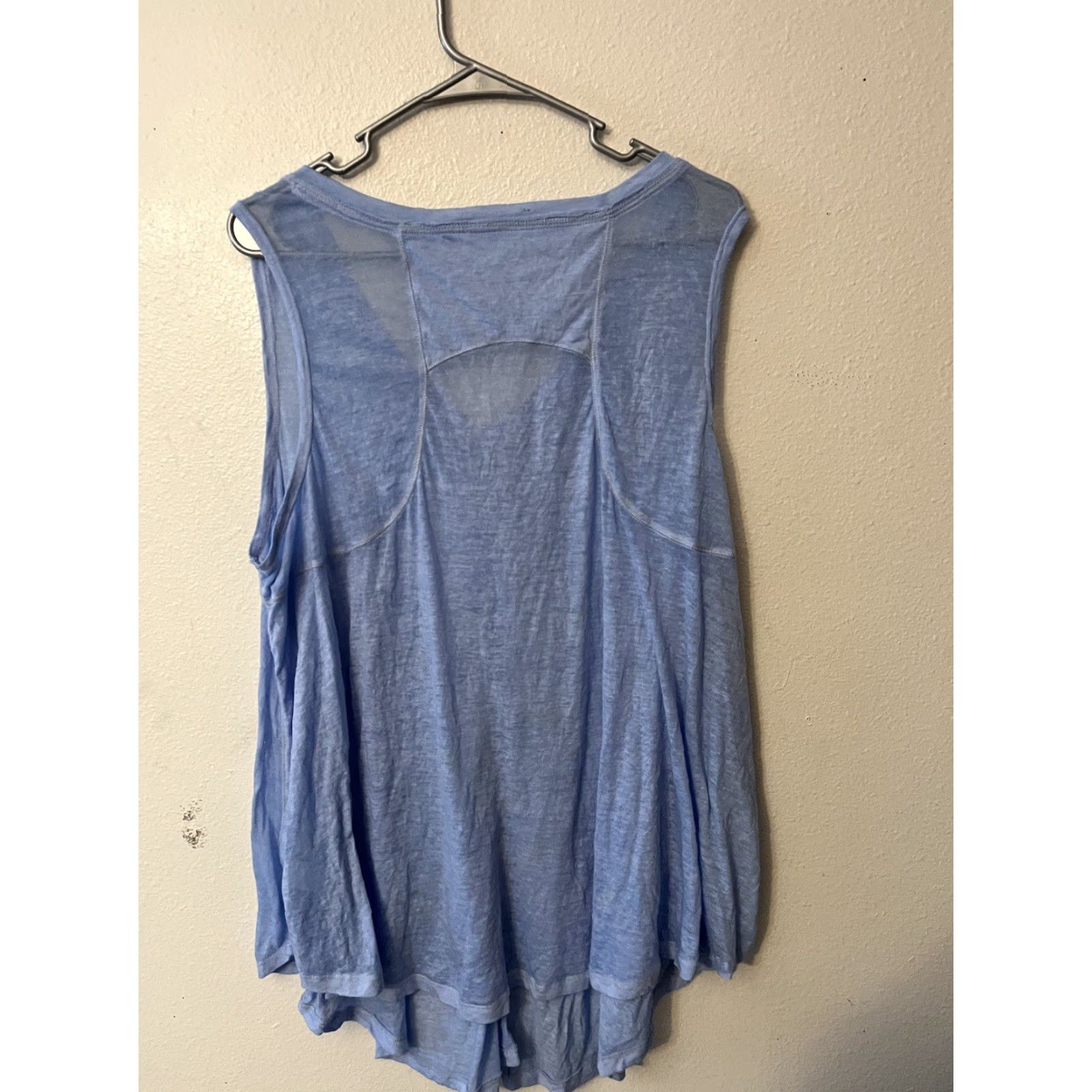 Calvin Klein Calvin Klein Women’s Performance Tank Top Sleeveless Racerback V Neck Plus 3X Blue Size XXL / US 16-18 / IT 52-54 - 2 Thumbnail