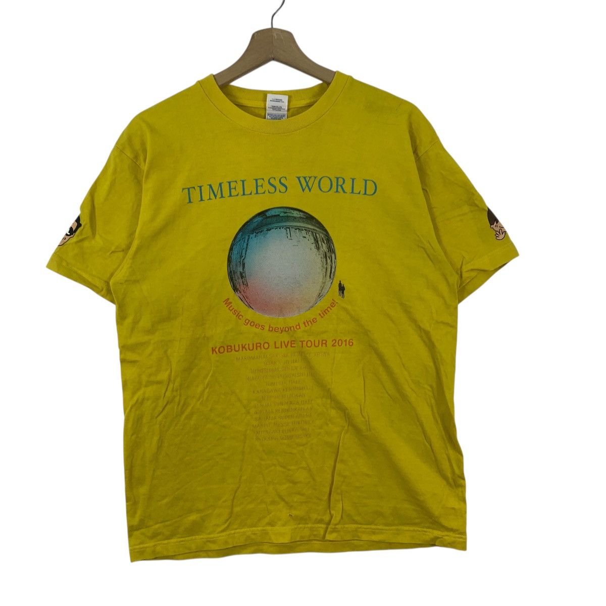 Band Tees KOBUKURO JAPAN BAND Timeless World Tour 2018 Tee Shirt Top Size US L / EU 52-54 / 3 - 5 Thumbnail