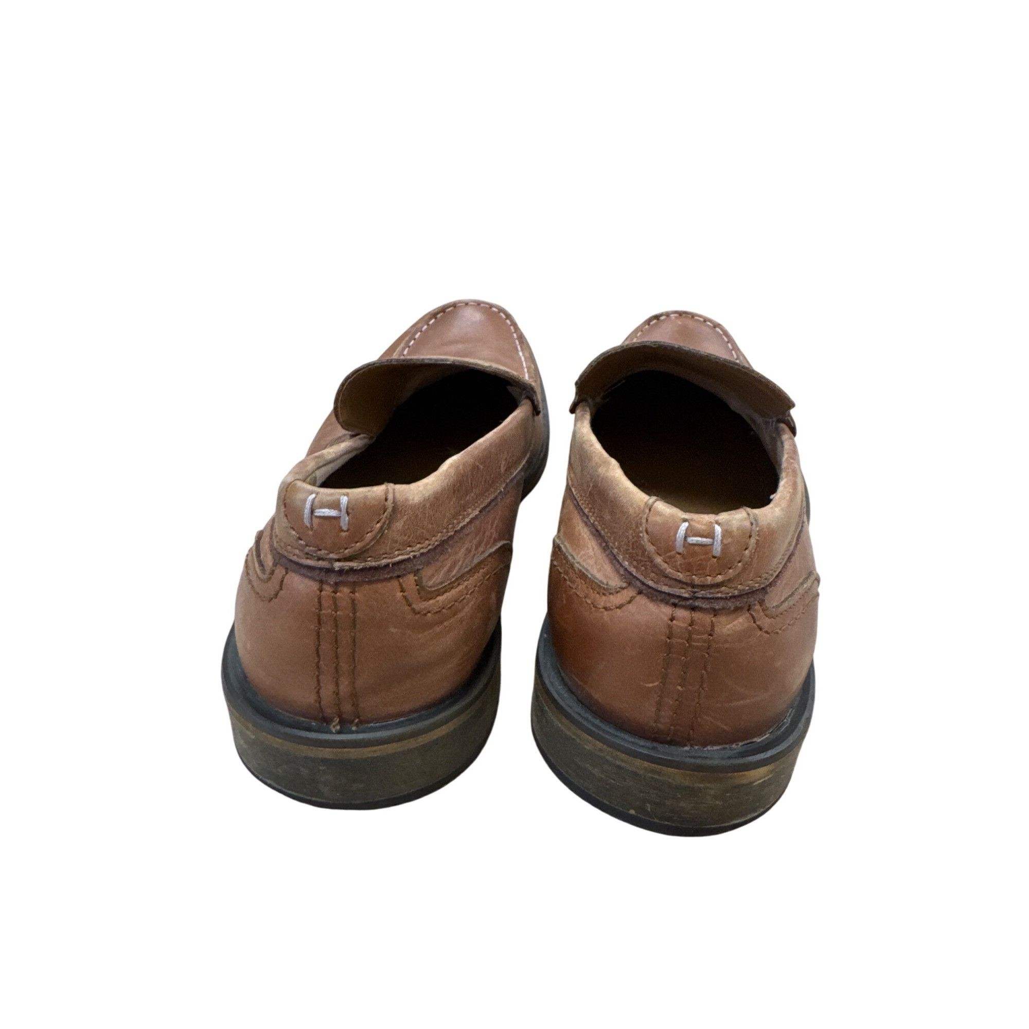 Tommy Hilfiger Tommy Hilfiger Stedman Mens Brown Leather Loafers Shoes SKU Size US 10.5 / EU 43-44 - 6 Thumbnail