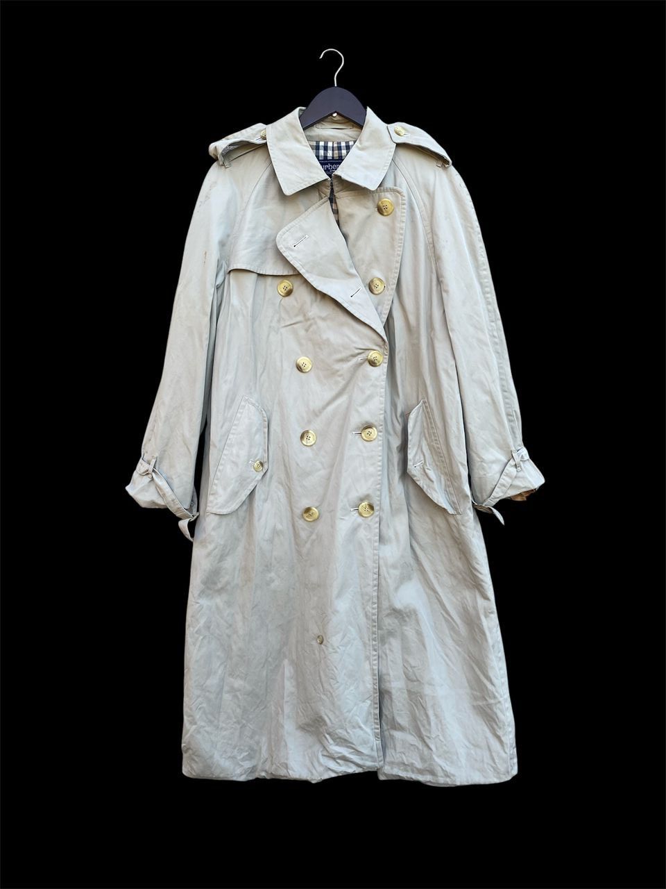 Burberry Prorsum Burberry Prorsum Long Coat Double Breast Size US L / EU 52-54 / 3 - 1 Thumbnail