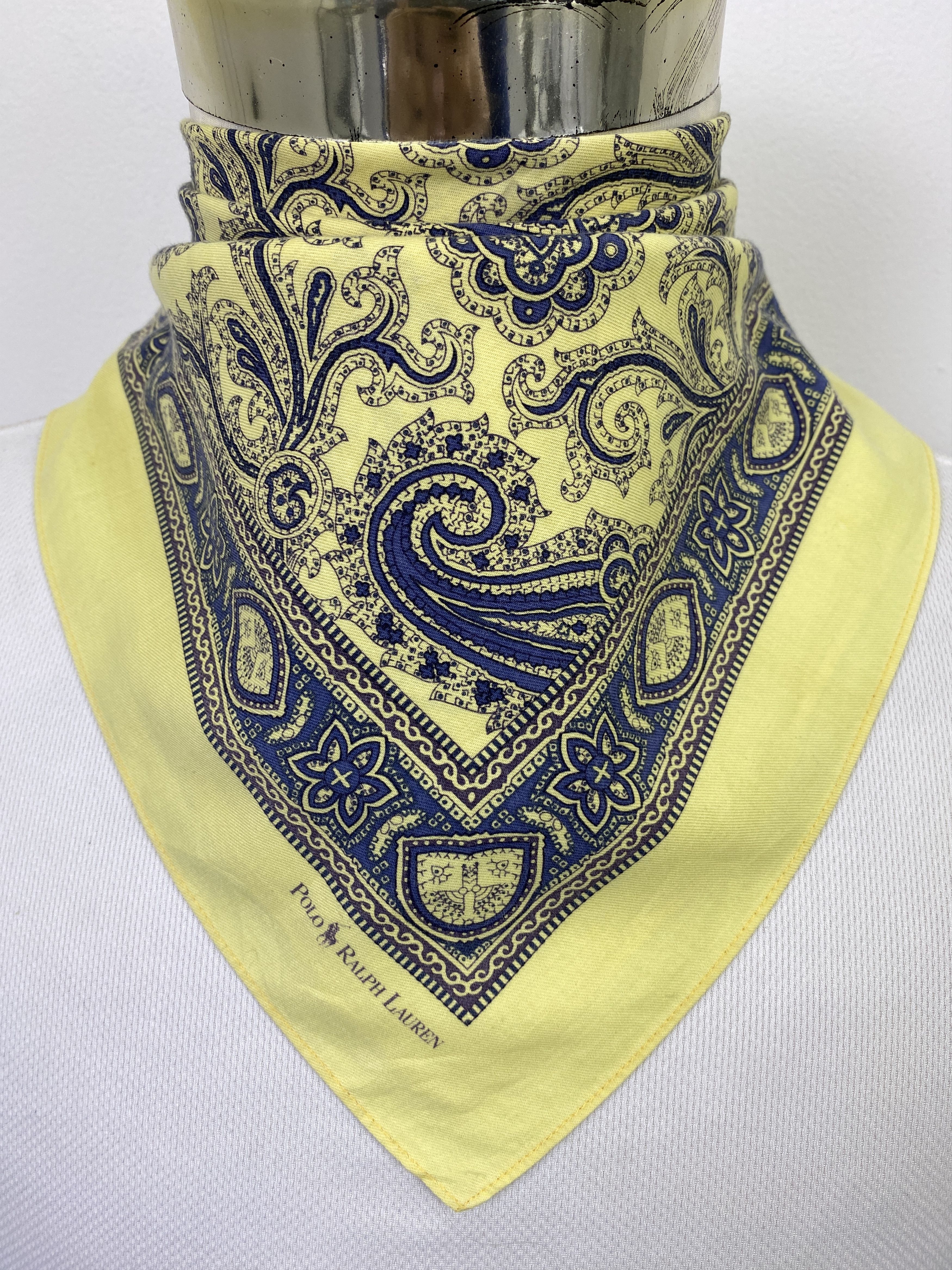 Polo Ralph Lauren Polo Ralph Lauren Paisley Handkerchief / Neckerchief KT0156 Size ONE SIZE - 1 Thumbnail