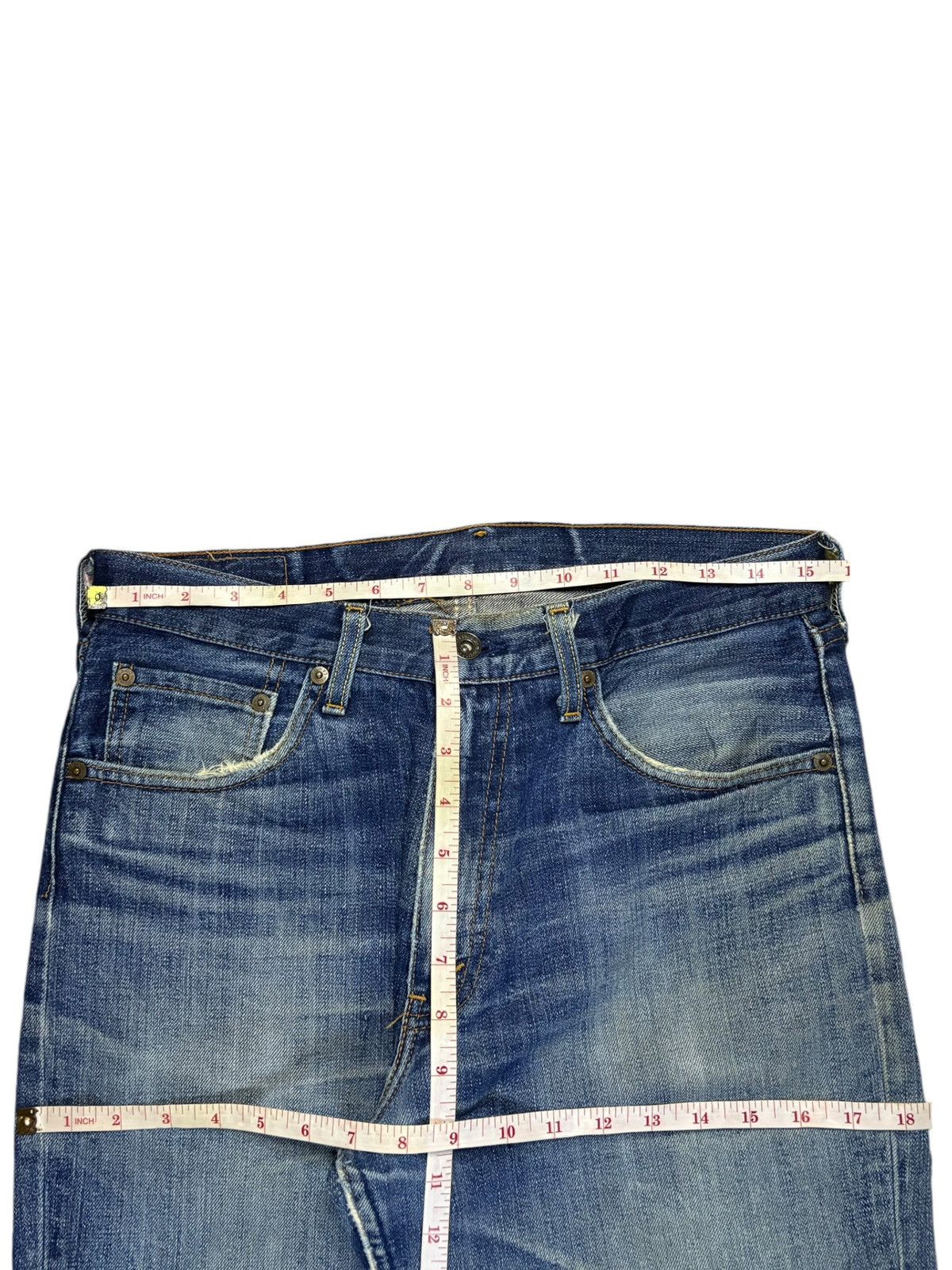 Levi's Vintage 90s Levis 502 Mud Wash Distressed Baggy Jeans Size US 31 - 12 Thumbnail