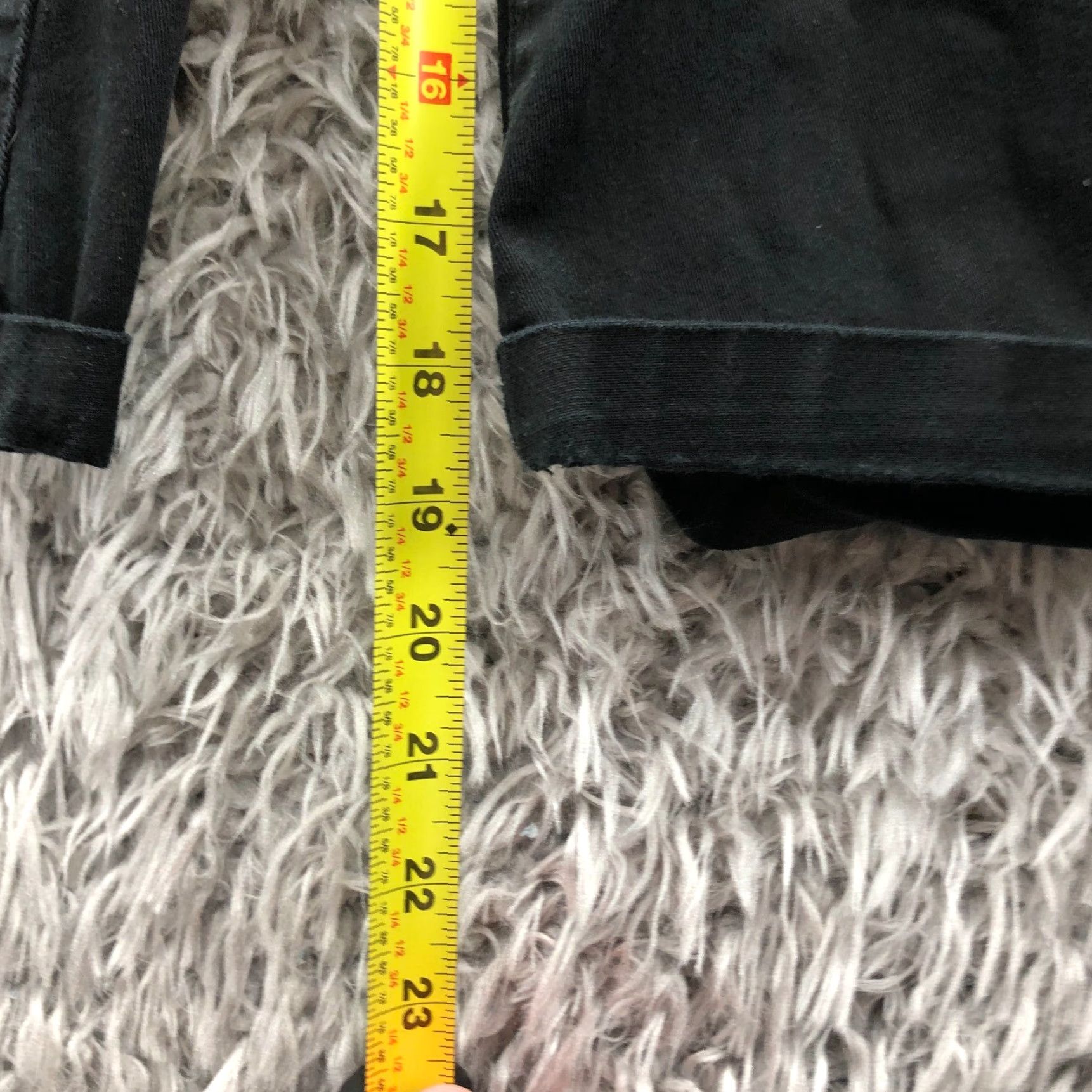 Faded Glory Faded Glory Capri Jeans Size 16 Womens Dark Wash Black Denim Capri Jeans Regular Fit 5-Pocket Size 38" / US 16 / IT 52 - 3 Thumbnail