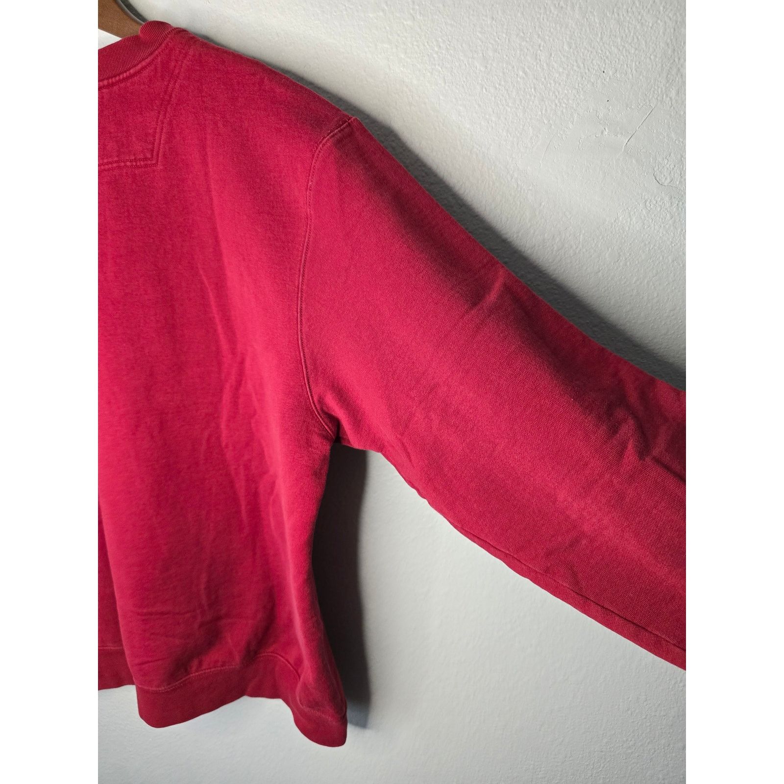 L.L. Bean × Vintage Vintage Blank Crewneck Y2K L.L Bean L Red Plain Sweatshirt Size US L / EU 52-54 / 3 - 8 Thumbnail