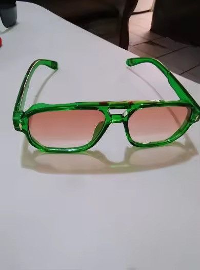 Electric Visual Double Bridges Square Sunglasses Size ONE SIZE - 3 Thumbnail