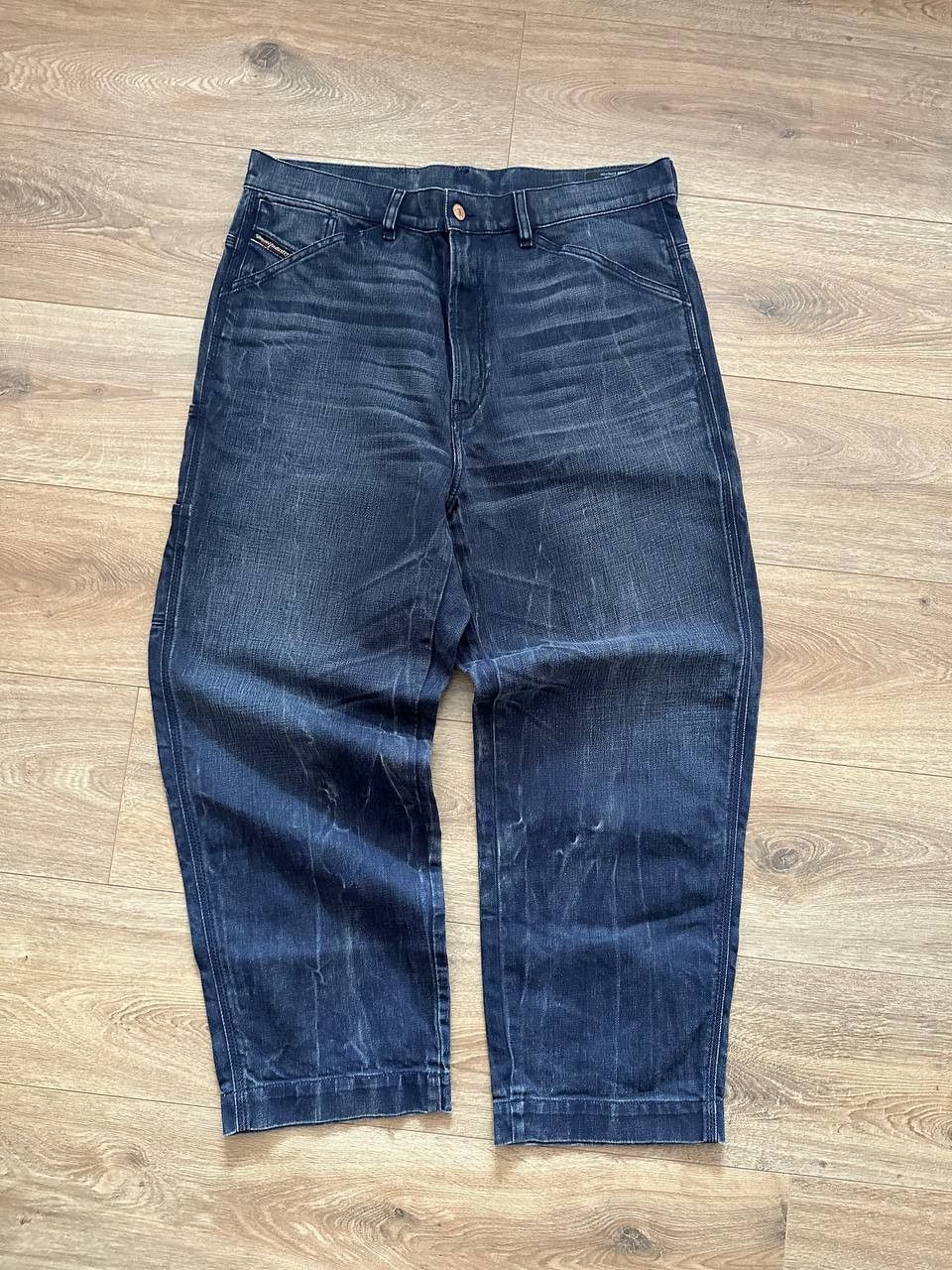 Diesel Vintage Diesel Carpenter Smoky Grey Jeans Size US 34 / EU 50 - 3 Thumbnail