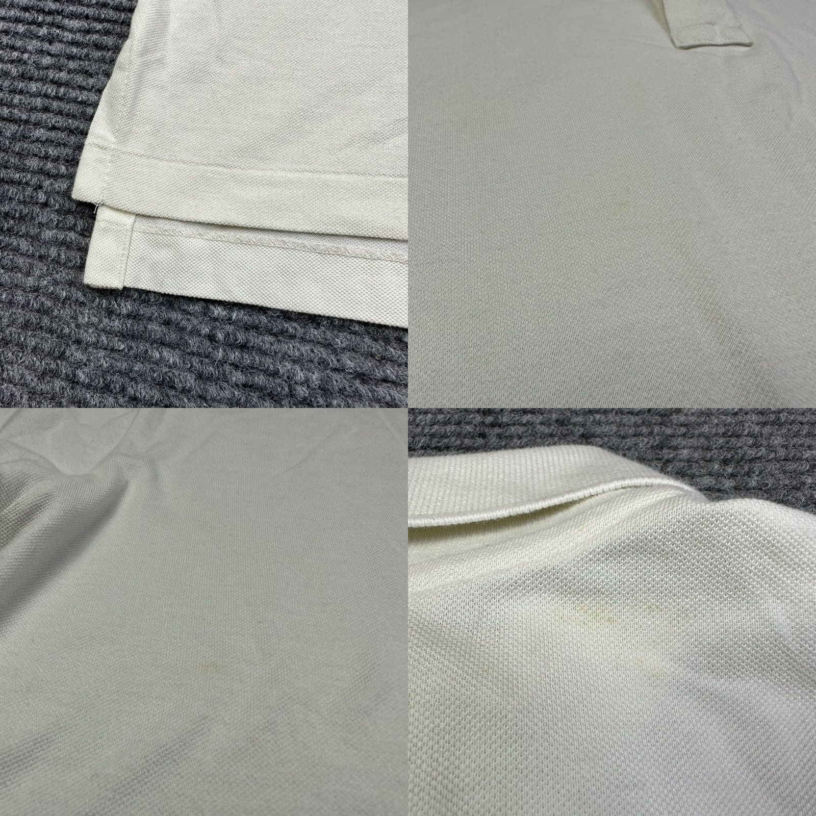 Vintage VINTAGE Cross Creek Polo Shirt XL White 100% Cotton Made In USA Mens Size US XL / EU 56 / 4 - 8 Thumbnail