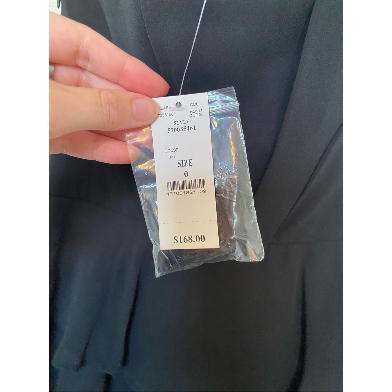 White House Black Market WHBM NWT Black Ruffle Cocktail Strapless Dress, Size 0, MSRP Size XS / US 0-2 / IT 36-38 - 5 Thumbnail