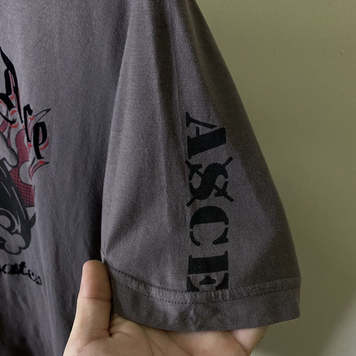 One Piece Vintage Y2K Portgas D Ace Spade Pirates One Piece Anime Tee Size US M / EU 48-50 / 2 - 3 Thumbnail