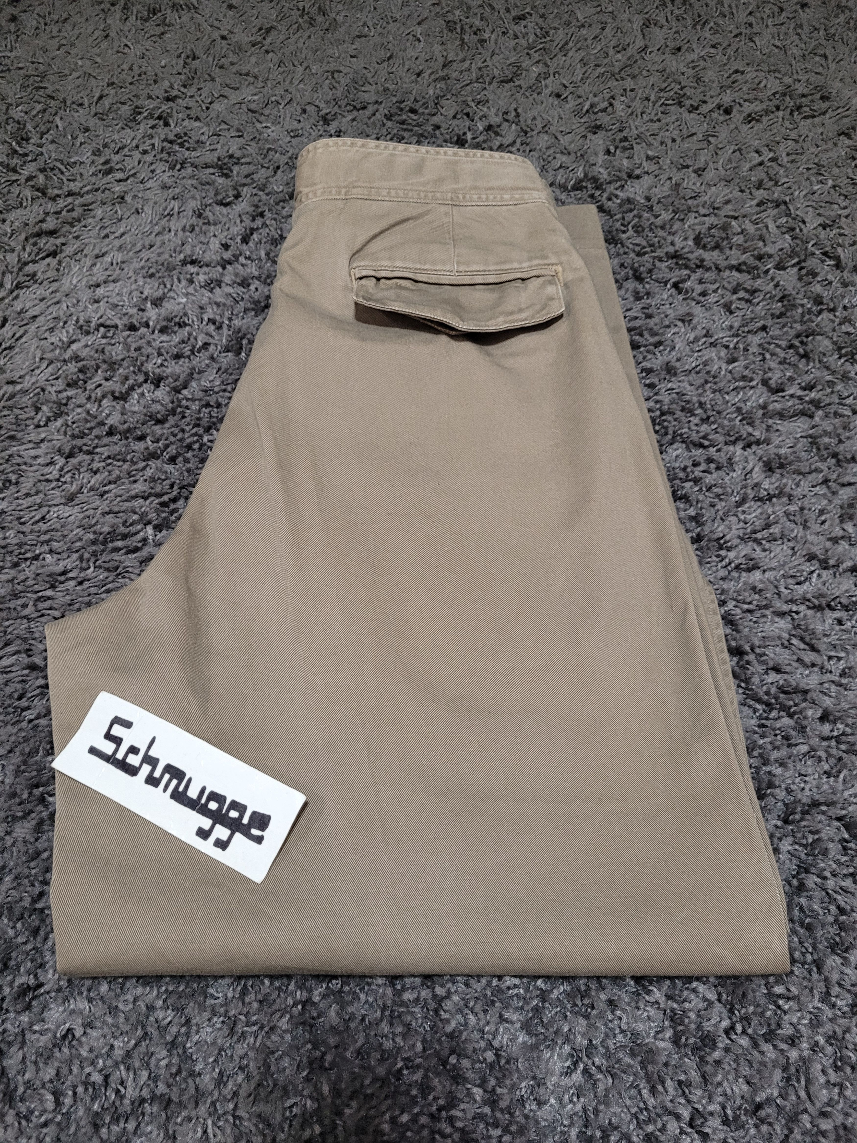 Polo Ralph Lauren VINTAGE POLO RALPH LAUREN USA MADE GURKHA CHINO PANTS BELTED Size US 31 - 9 Thumbnail