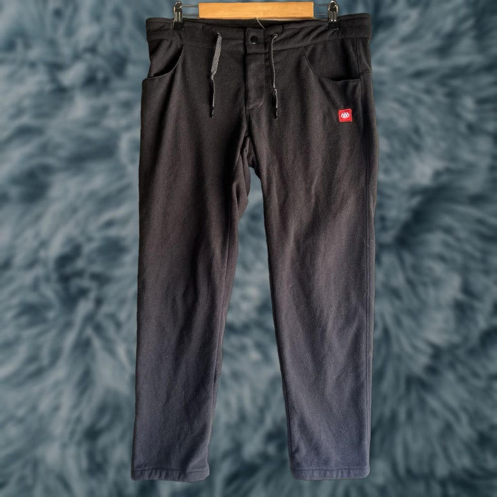 686 686 Pants Men's Small Black Fleece Smarty 3 In 1 Cargo Pant Adult Size US 29 - 1 Thumbnail