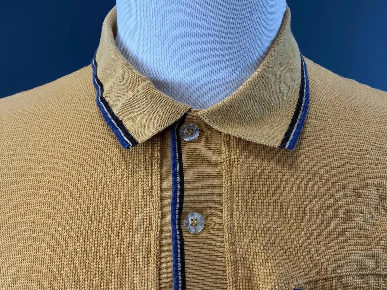 Lacoste Lacoste Sport Slim Fit Yellow Polo Shirt Size 5 / L Size US L / EU 52-54 / 3 - 5 Thumbnail