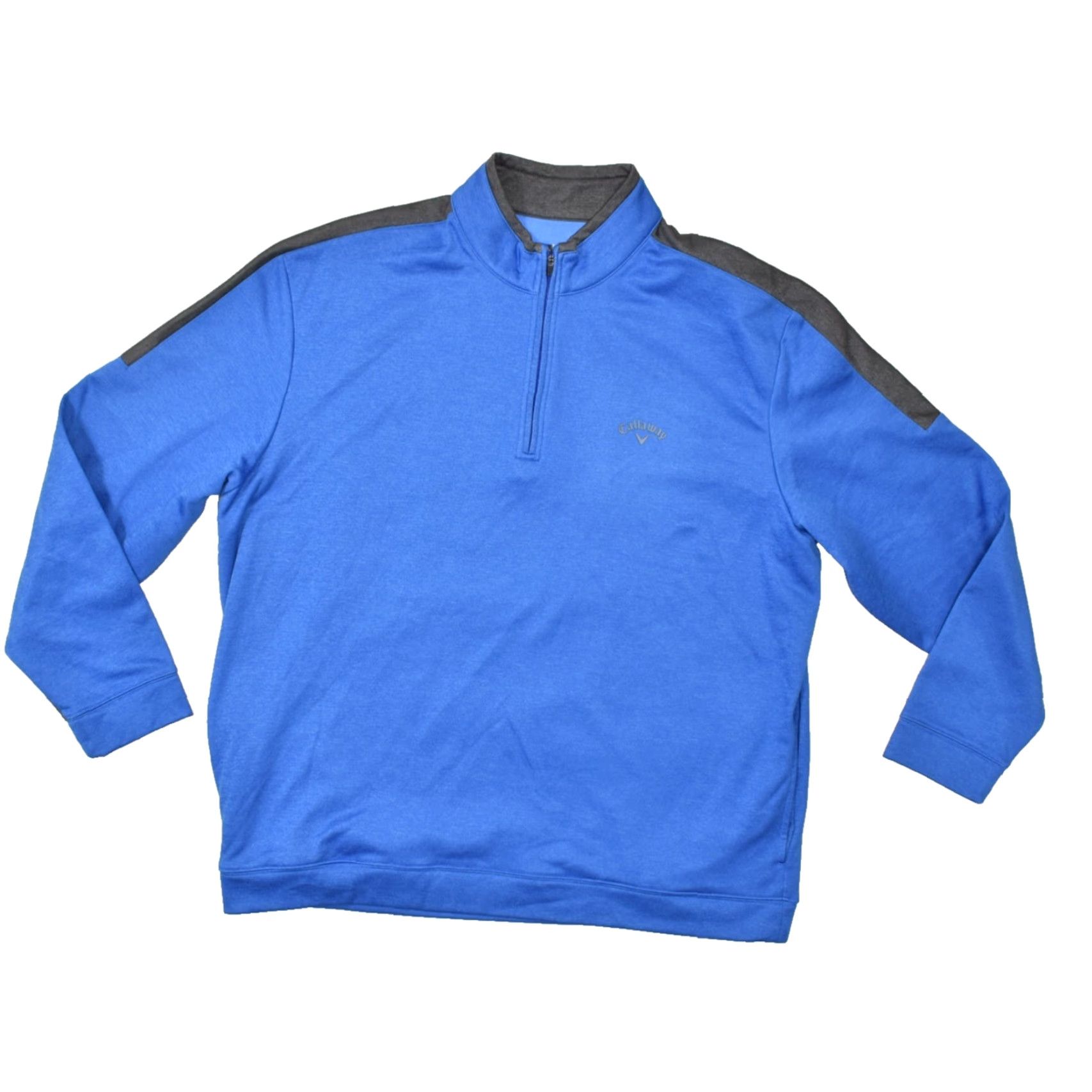 Callaway Callaway Men's Blue 1/4 Zip Pullover Jacket Regular Size XXL Golf Performance Size US XXL / EU 58 / 5 - 2 Thumbnail