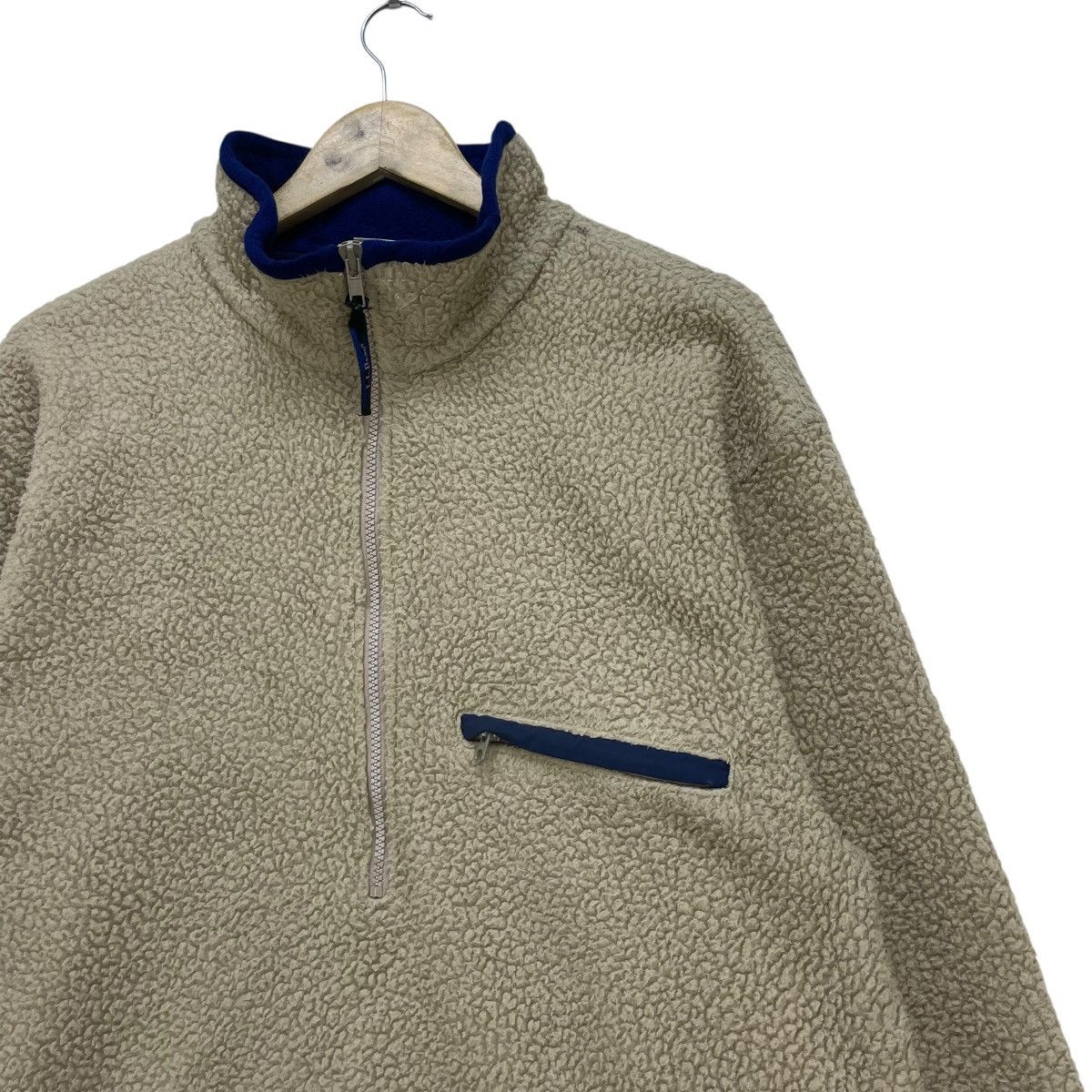 L.L. Bean 💥Vintage LL Bean Pull Over Half Zipper Fleece Jacket Size US M / EU 48-50 / 2 - 3 Thumbnail